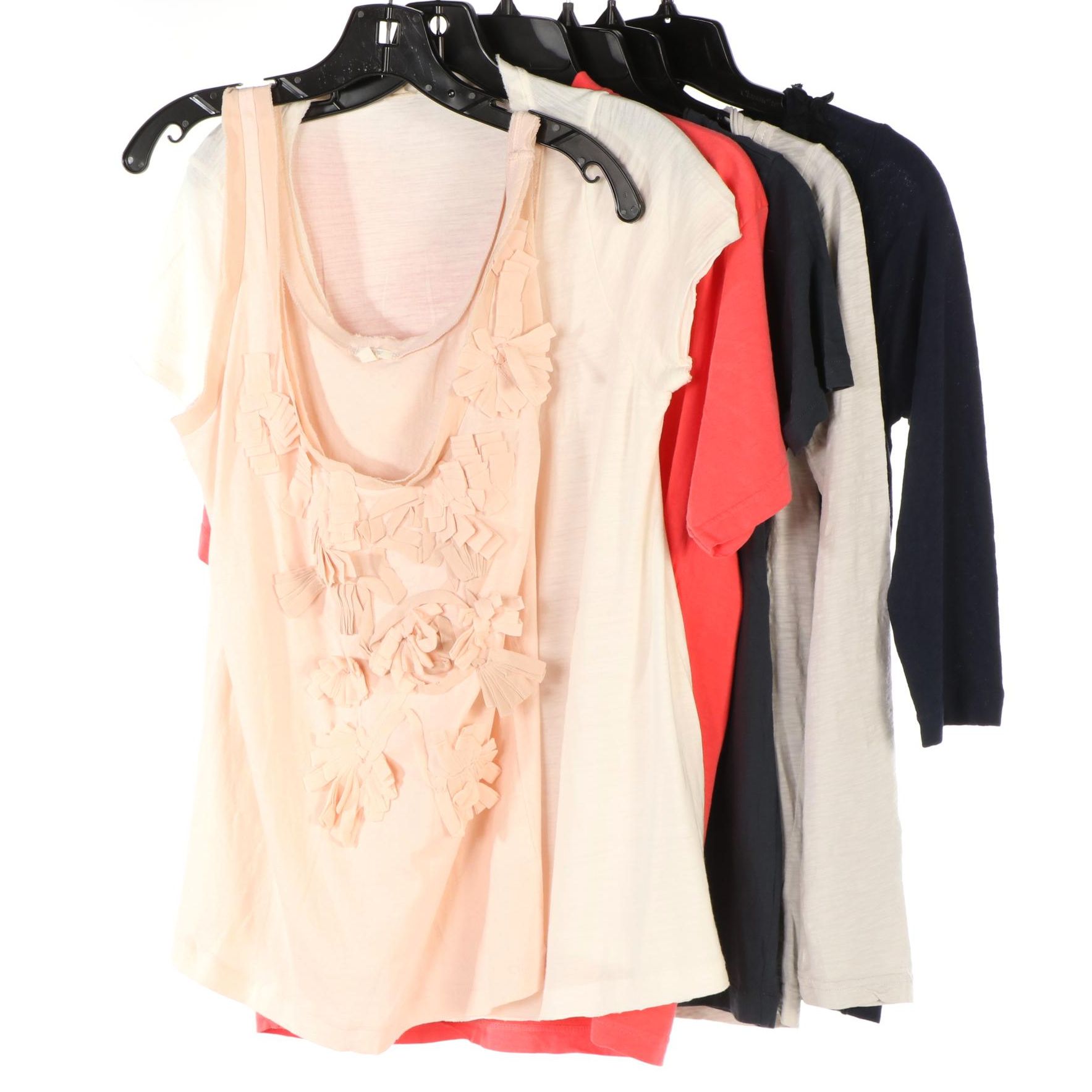 J. Crew Embellished and Appliquéd Shirts