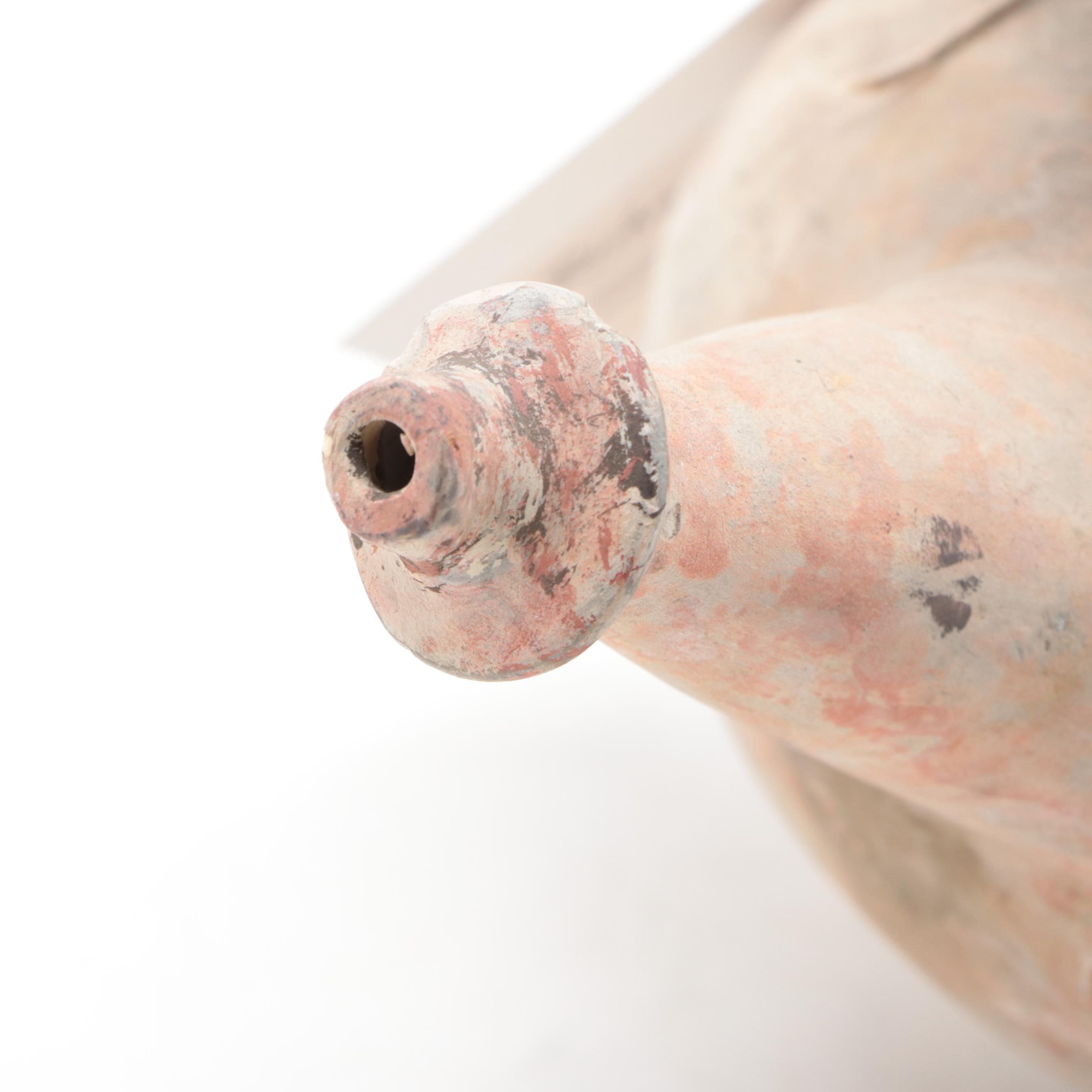 Philippine Kendi Earthenware Ewer Vessel, 16th Century