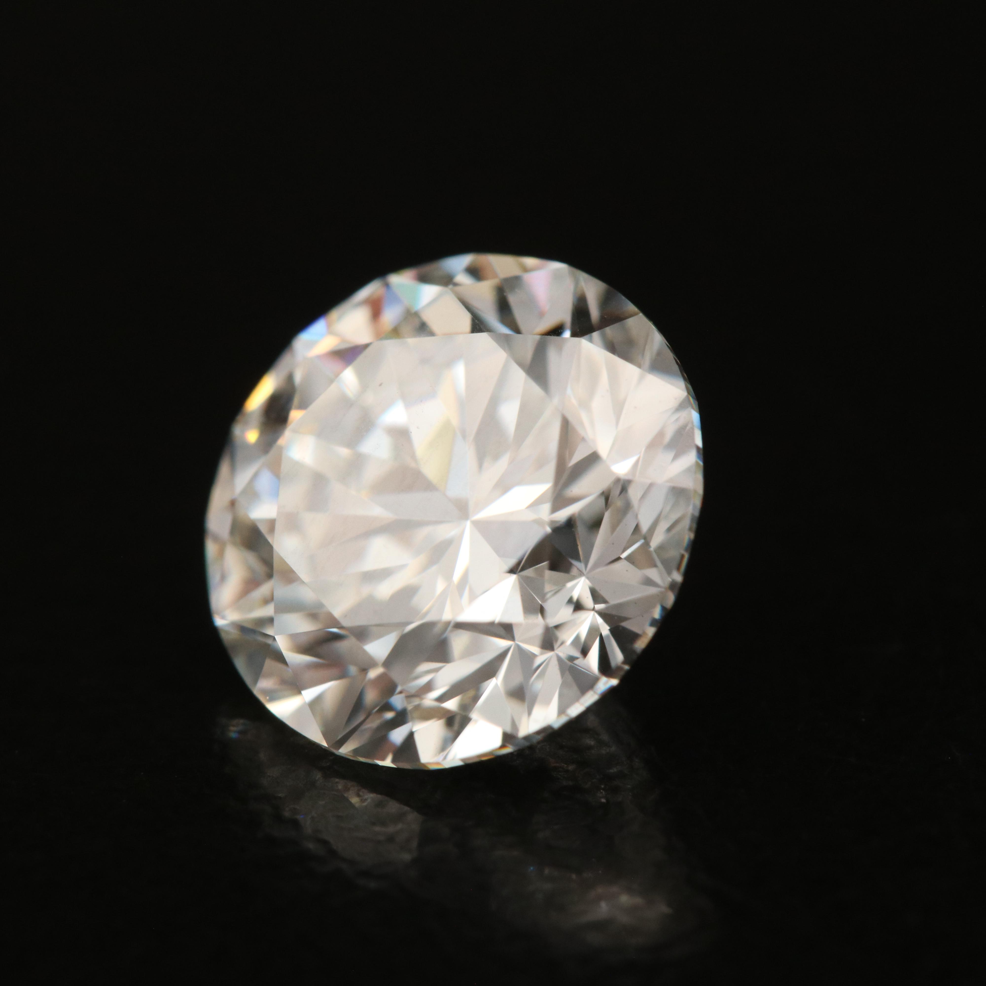 Loose 3.00 CT Lab Grown Diamond with IGI Report