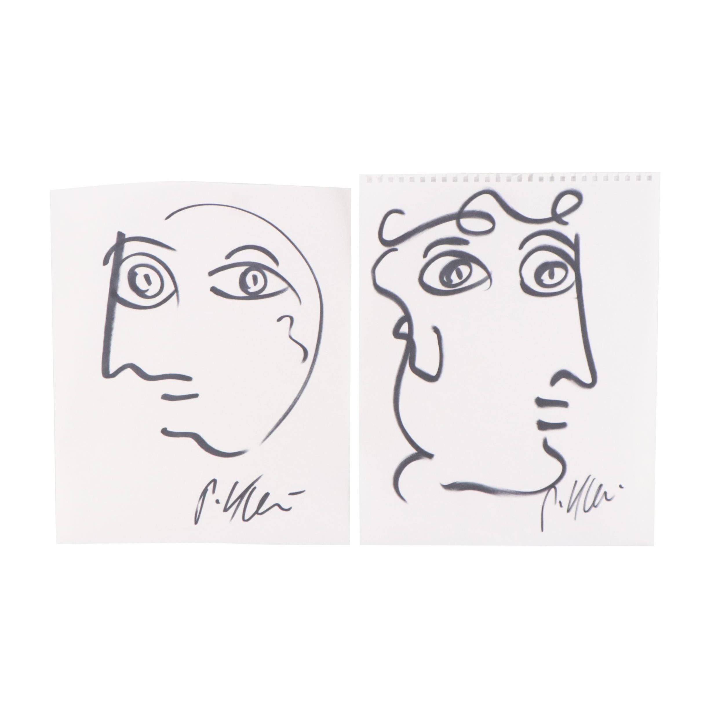 Peter Keil Ink Portraits