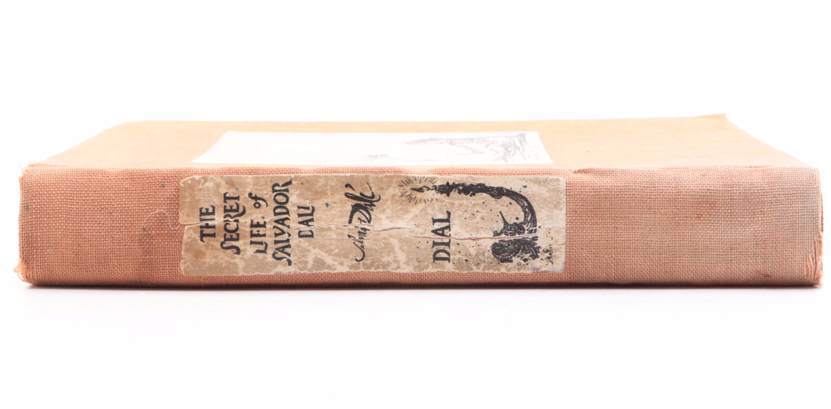 Second Printing "The Secret Life of Salvador Dalí" by Salvador Dalí, 1942