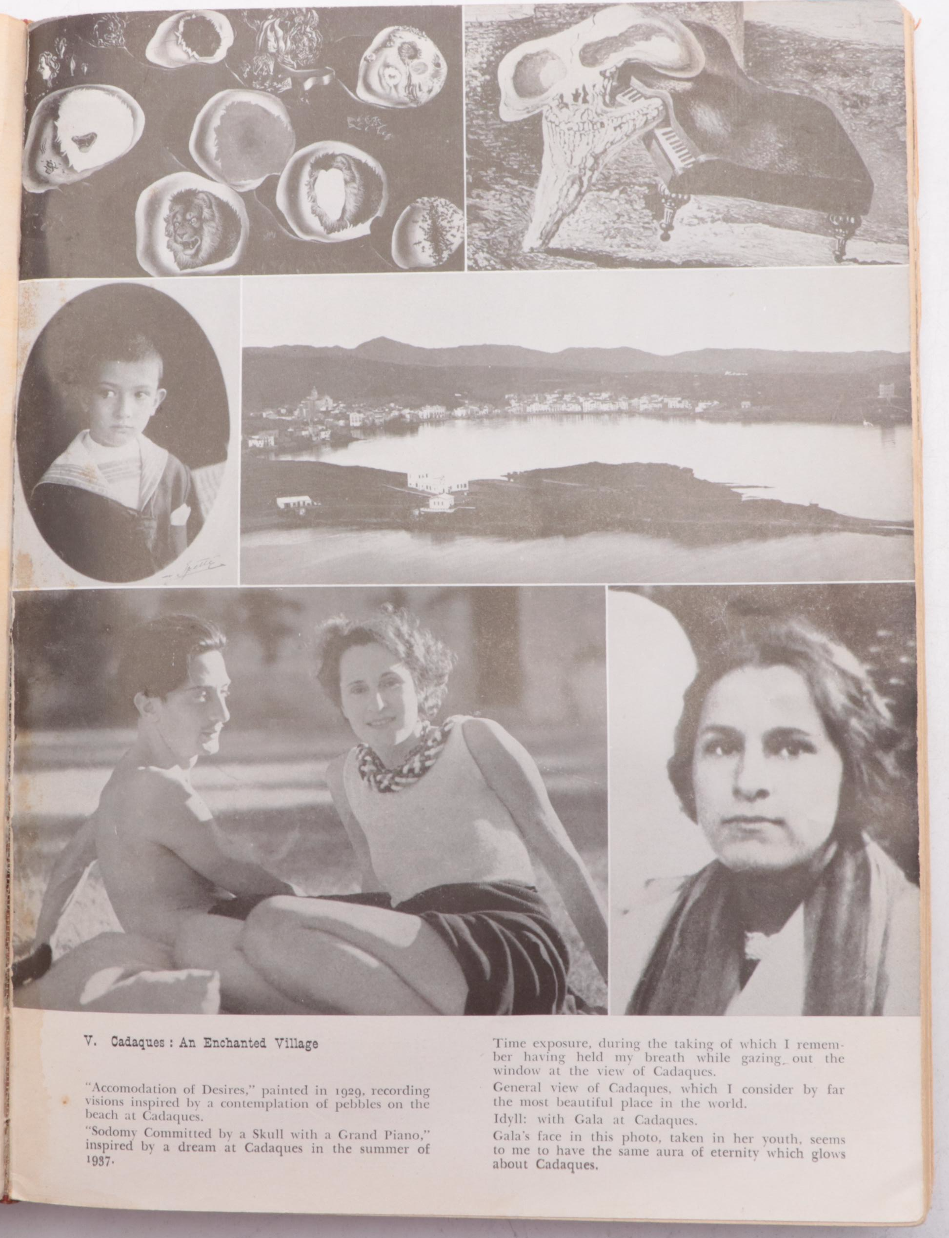 Second Printing "The Secret Life of Salvador Dalí" by Salvador Dalí, 1942