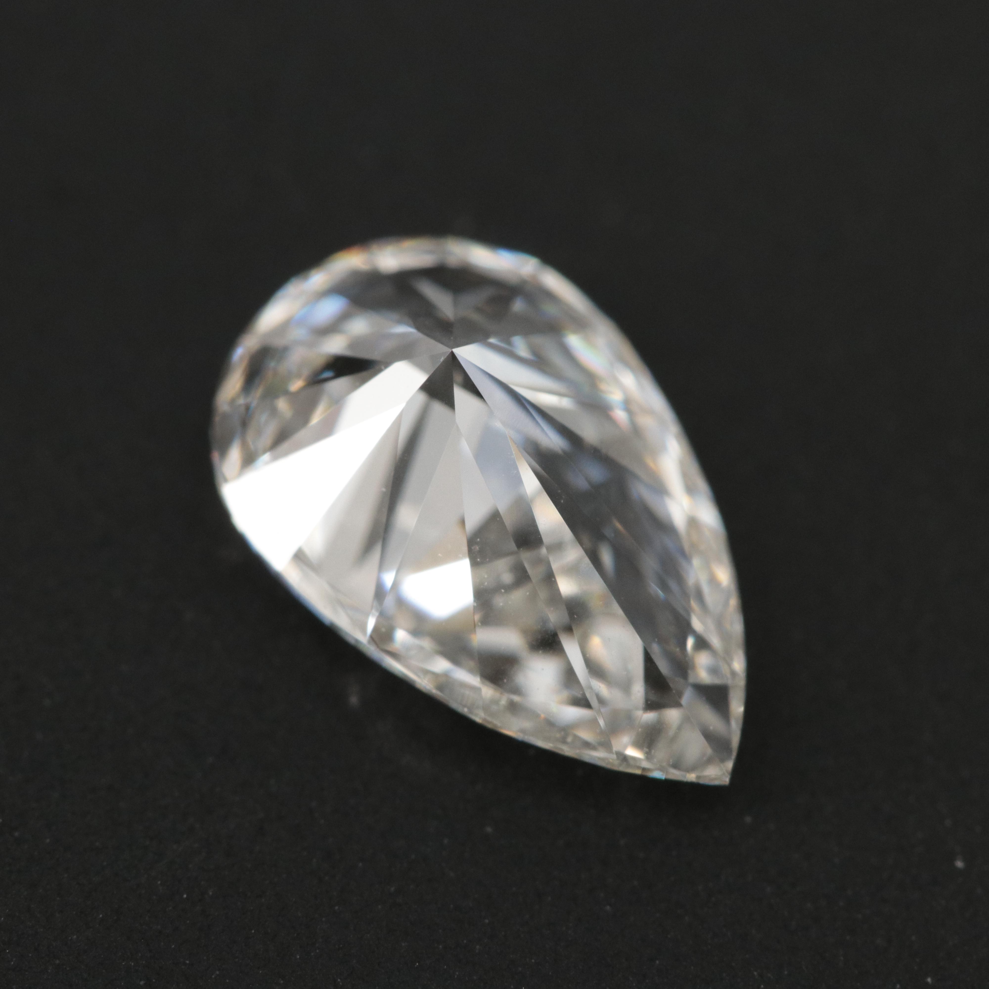 Loose 1.53 CT Lab Grown Diamond with IGI Report