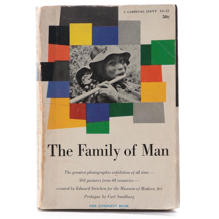 Illustrated "The Family of Man" with Prologue by Carl Sandburg, 1955