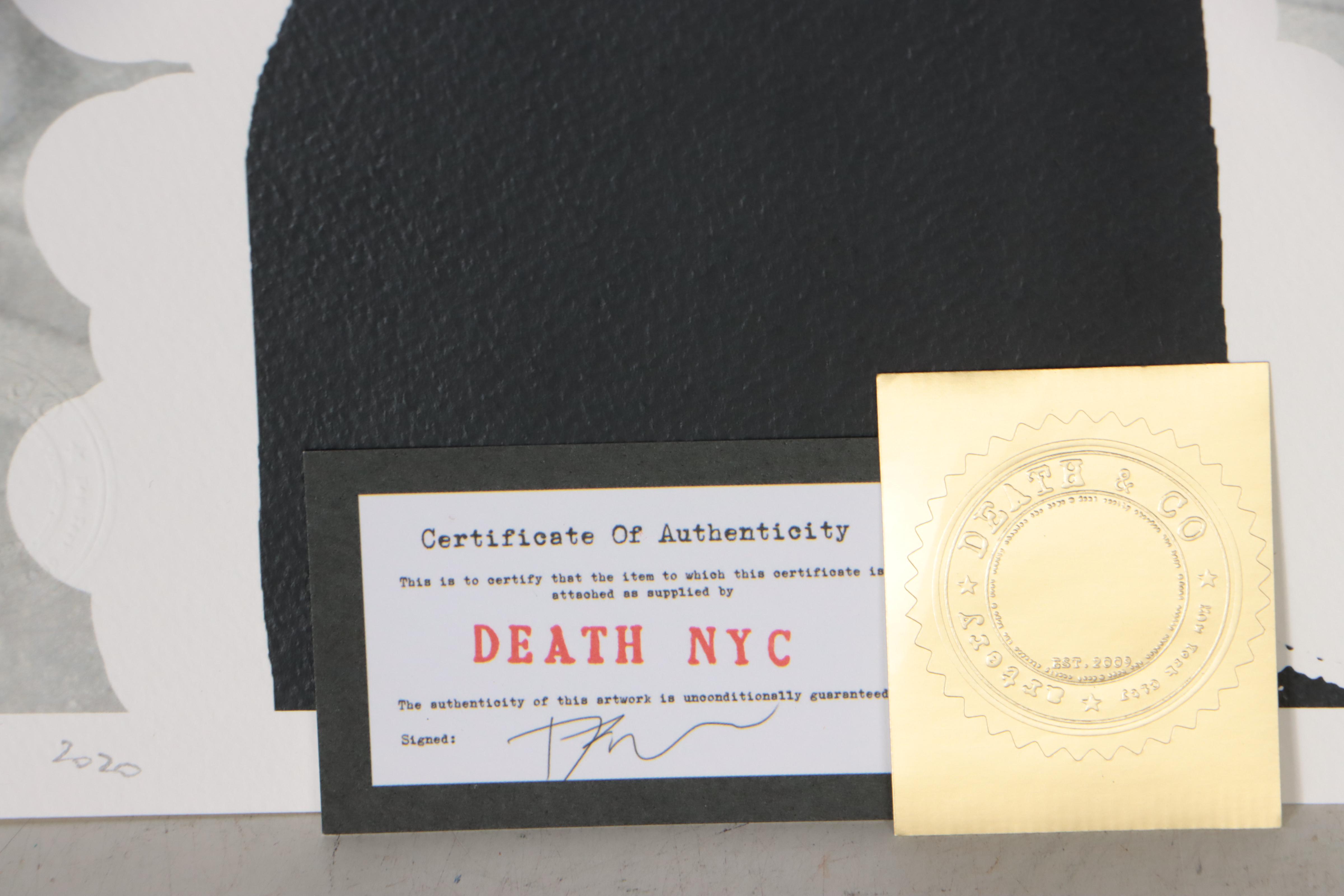 Death NYC Pop Art Graphic Print, 2020