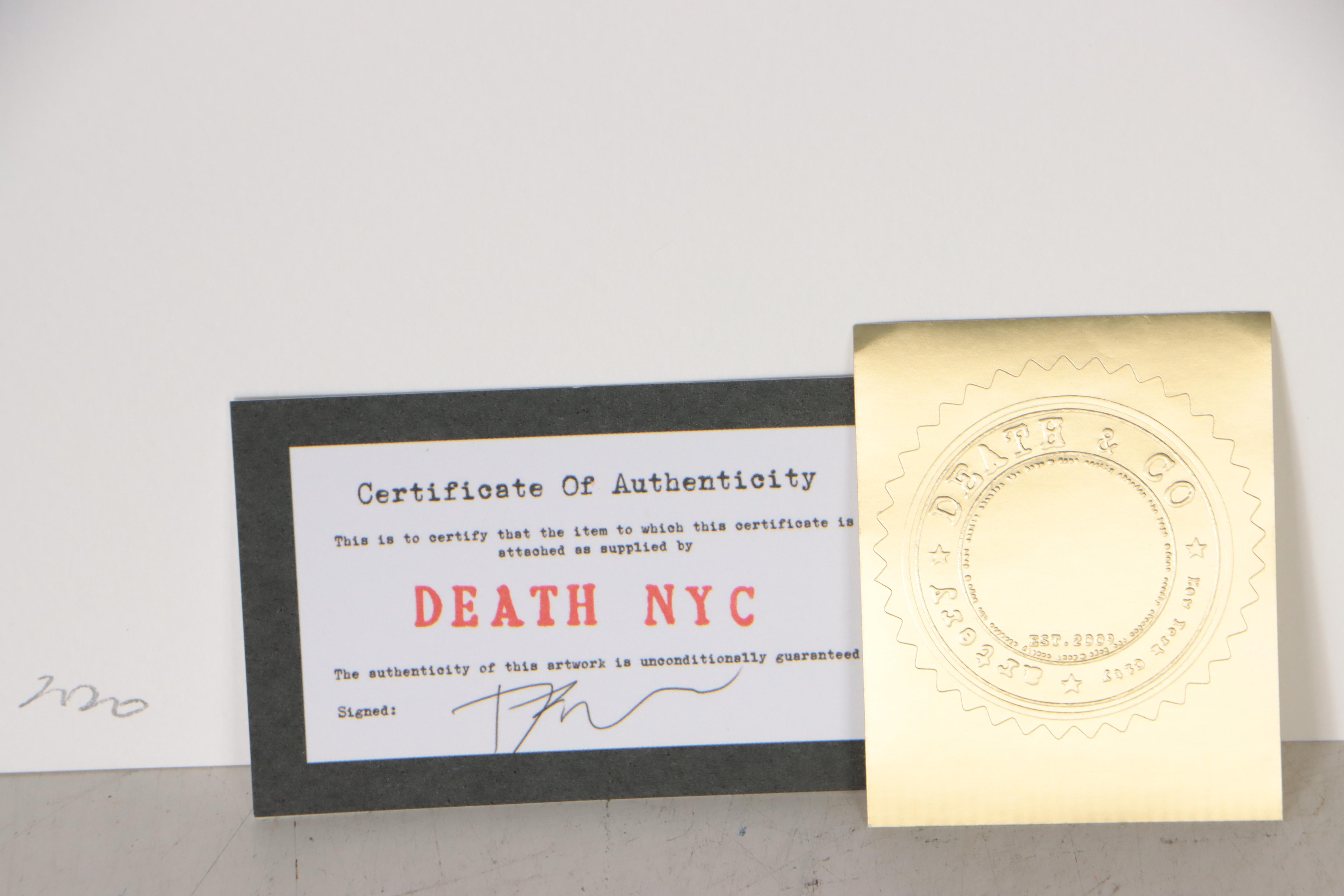 Death NYC Pop Art Graphic Print, 2020