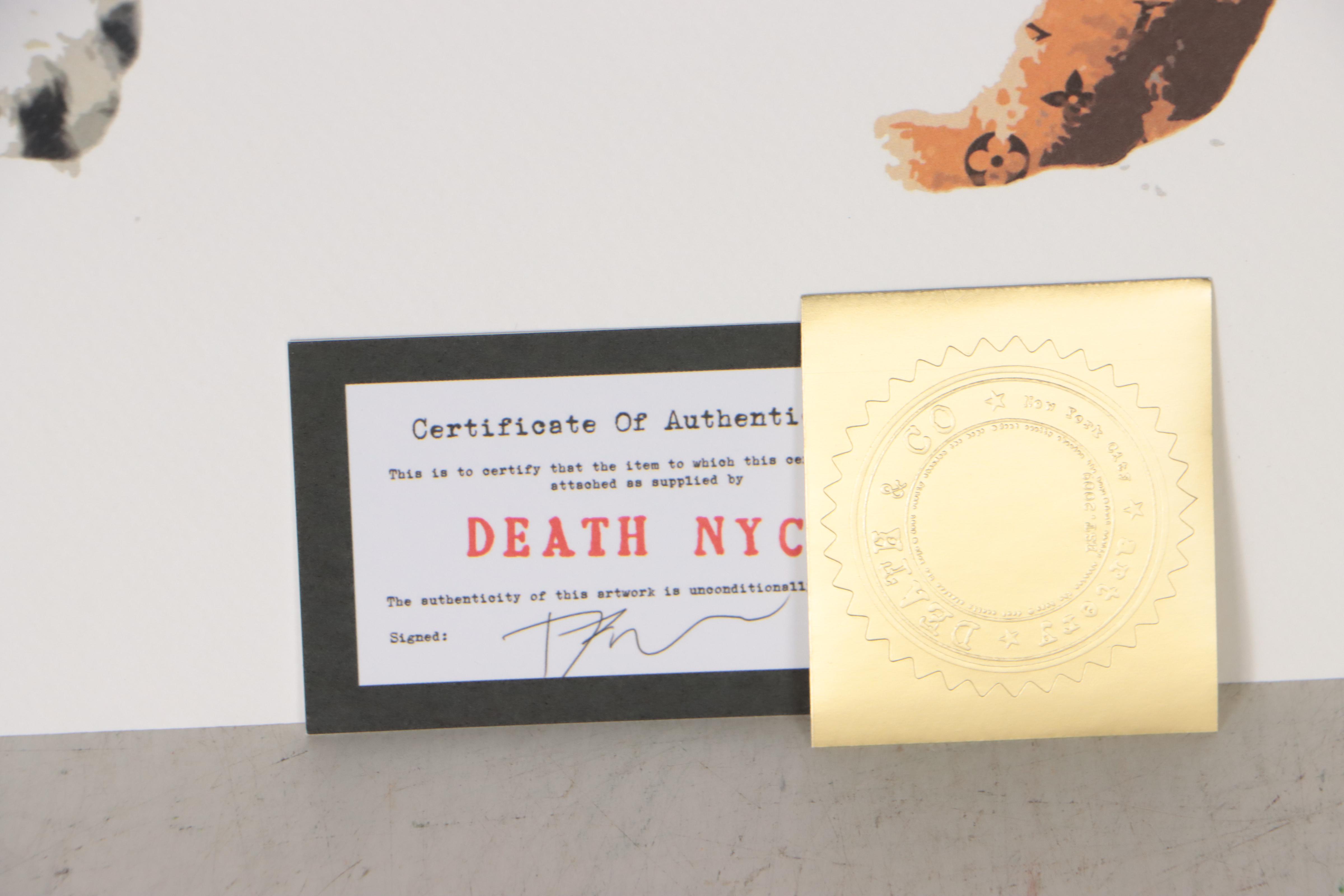 Death NYC Pop Art Graphic Print, 2020