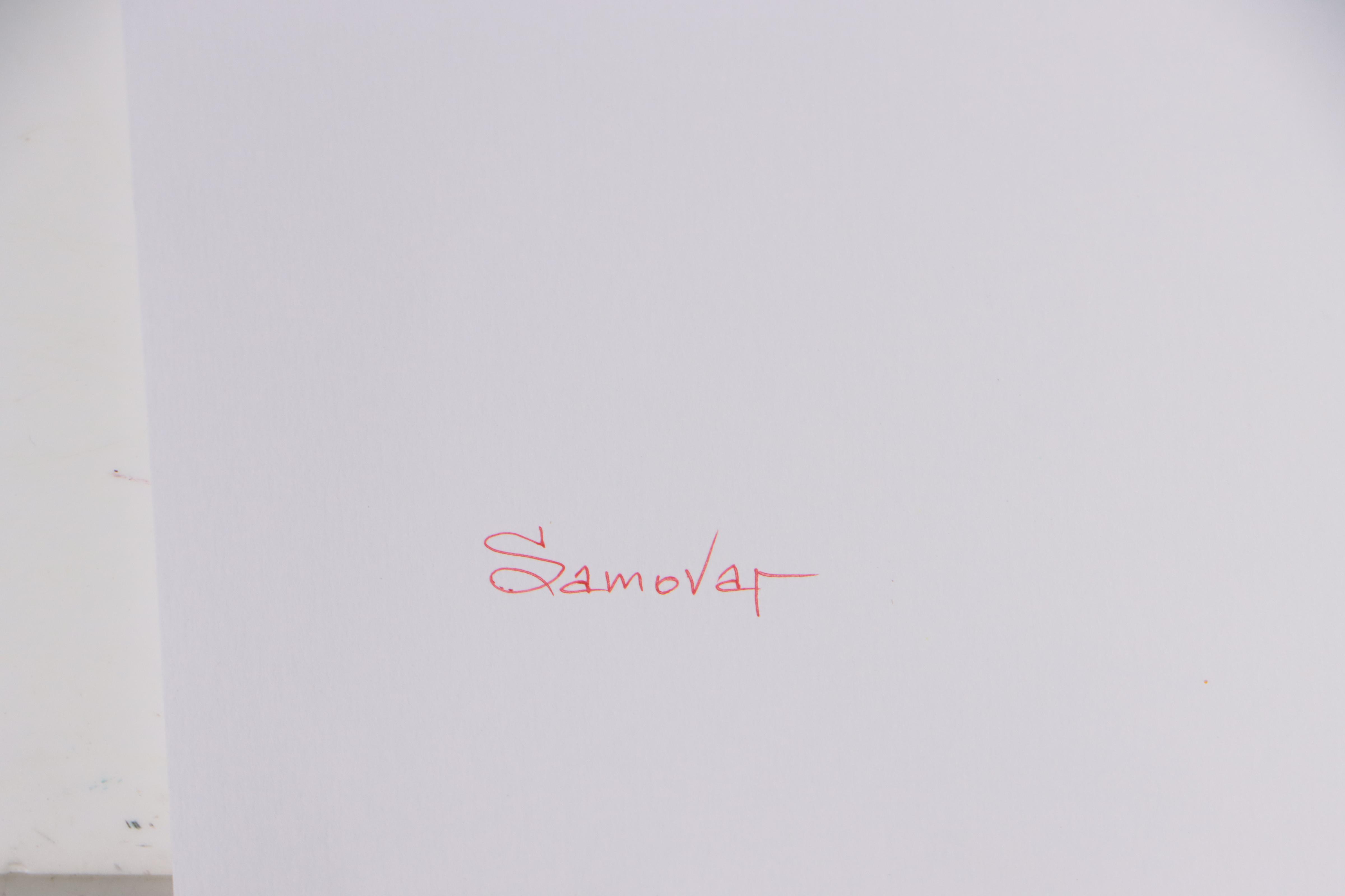 Watercolor Painting of Nude, 2022