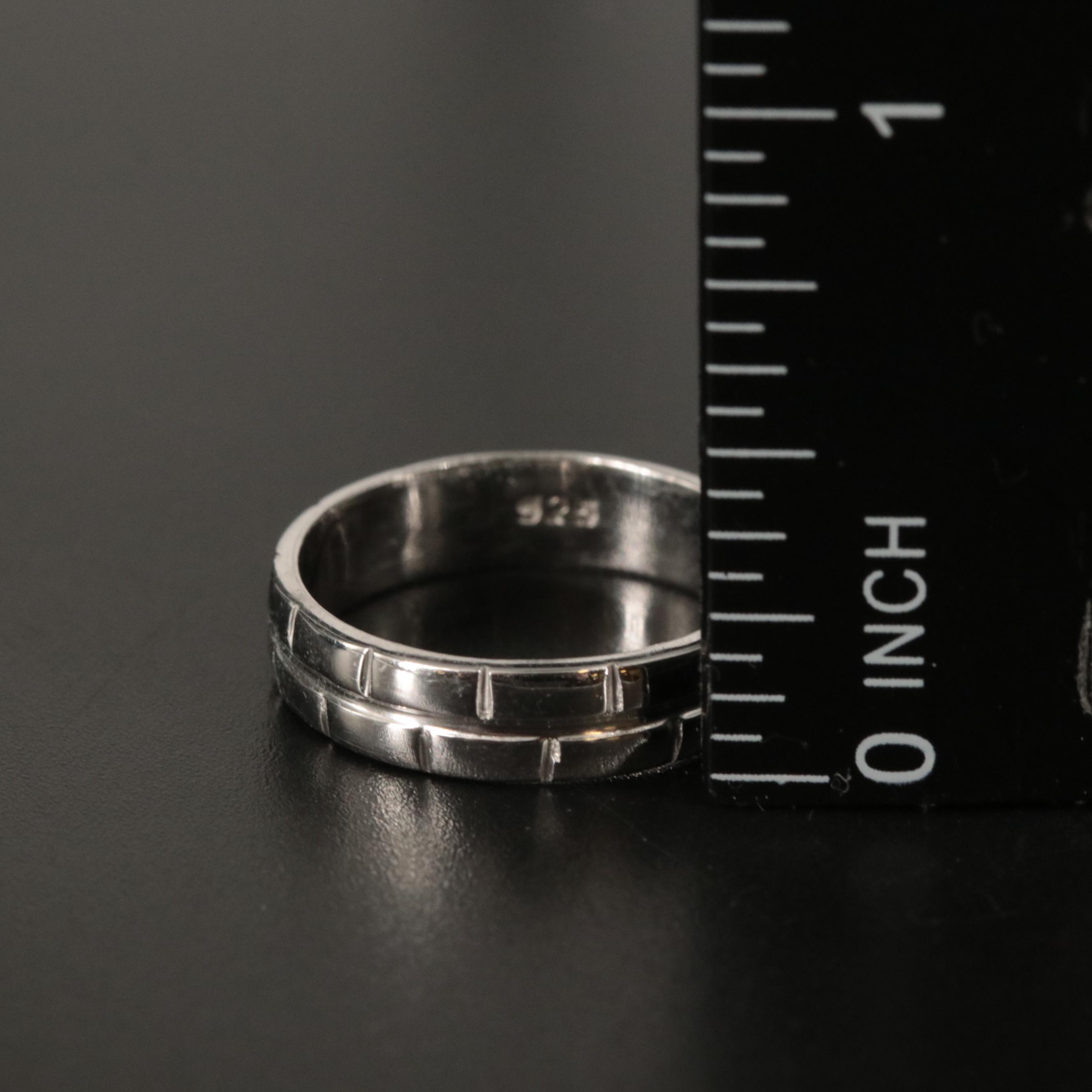 Sterling Band Ring