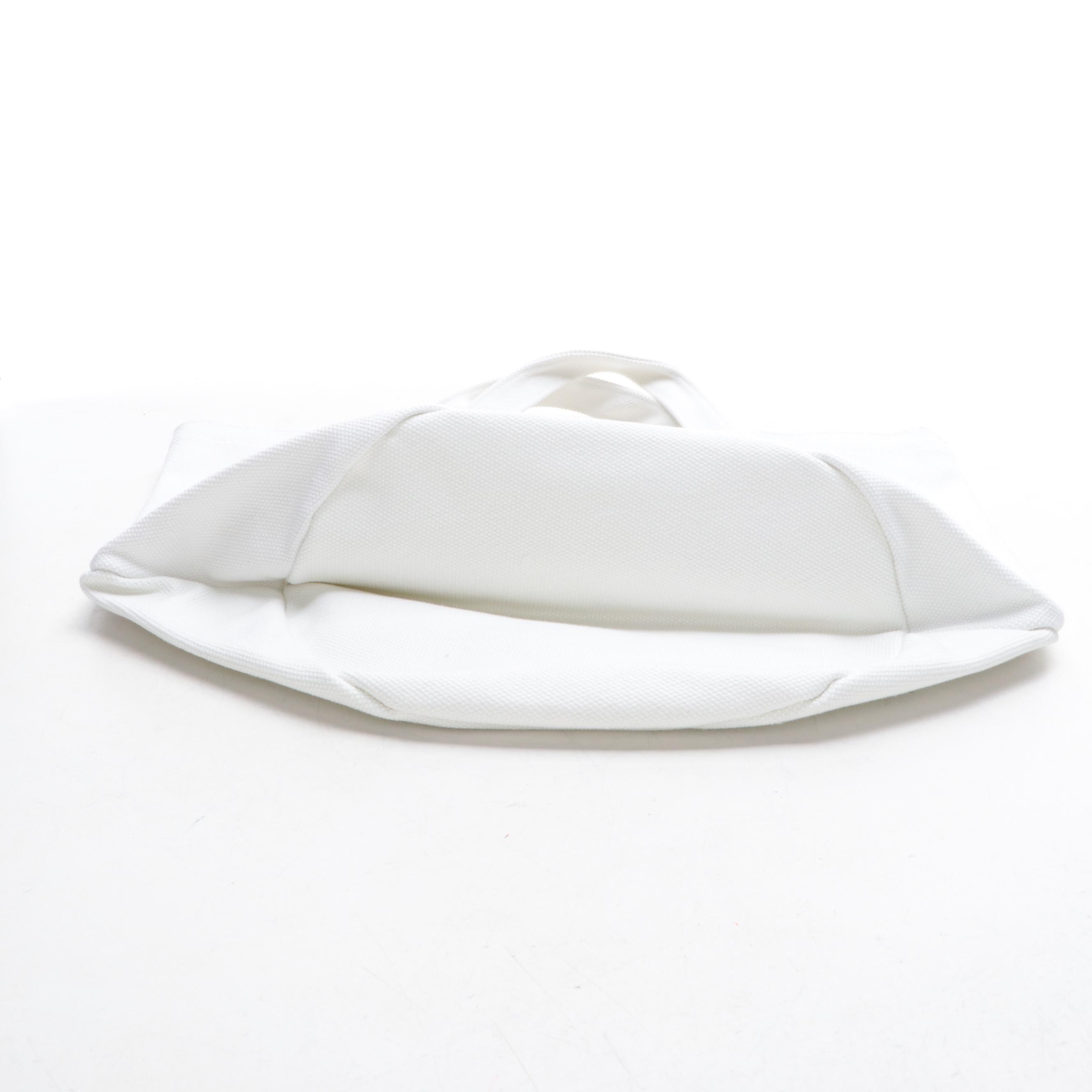 Chanel Parfums Canvas Tote Bag