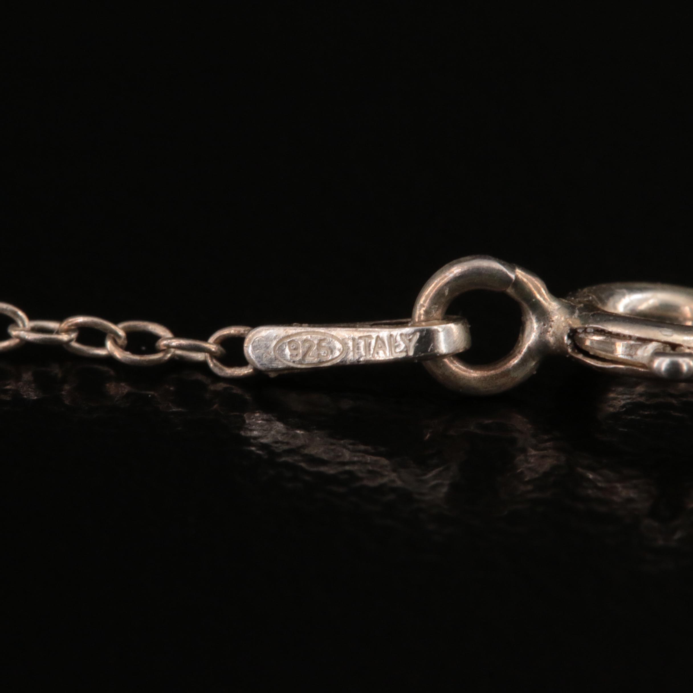 Sterling Eagle Head Necklace