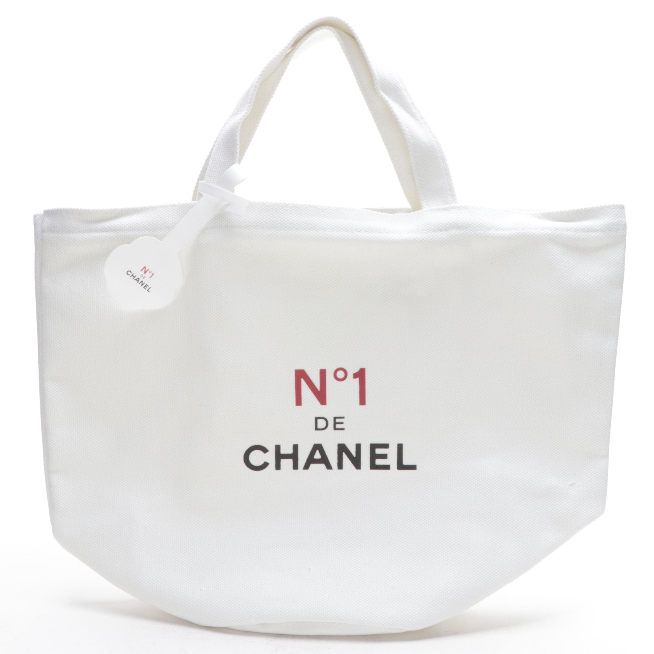 Chanel Parfums Canvas Tote Bag