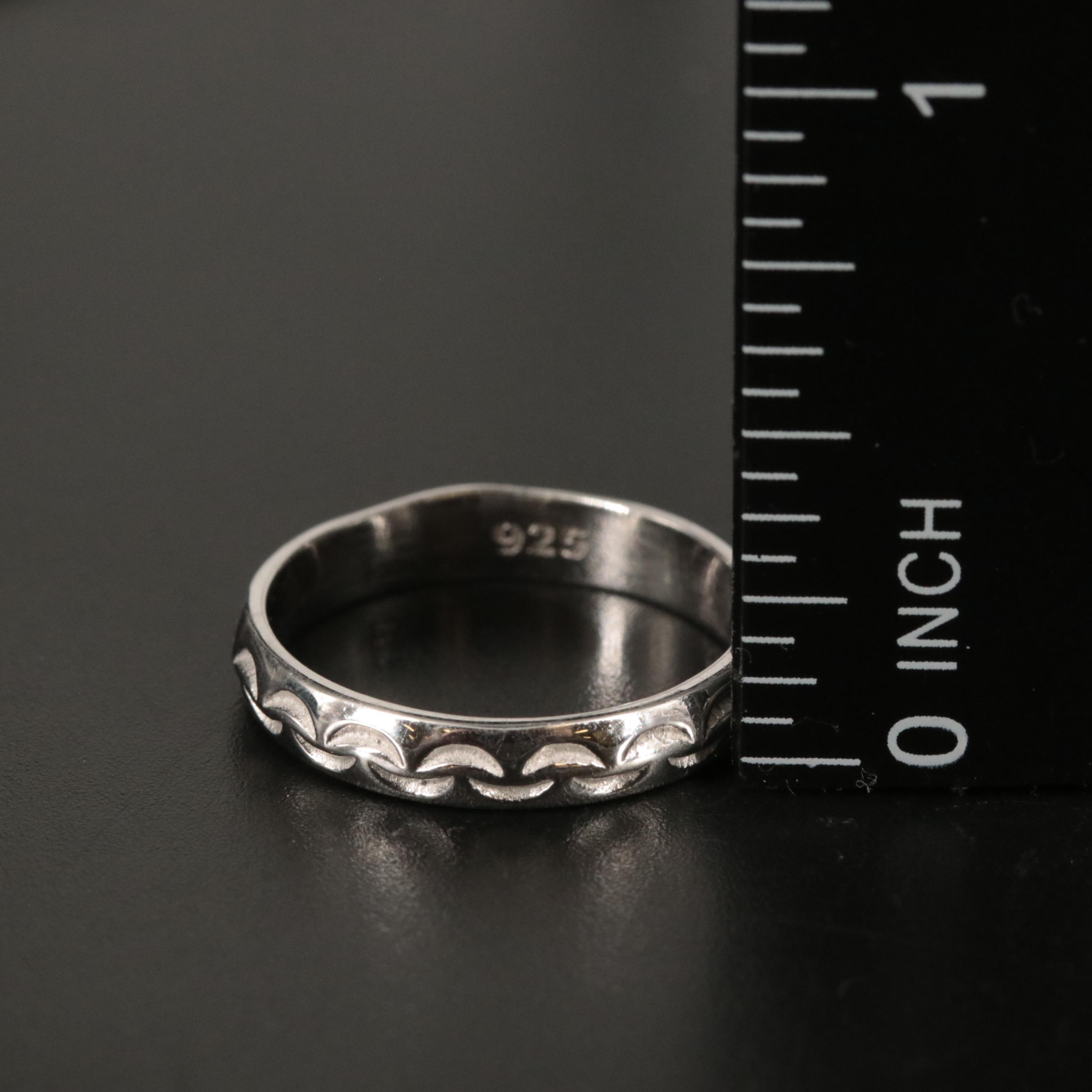 Sterling Band Ring