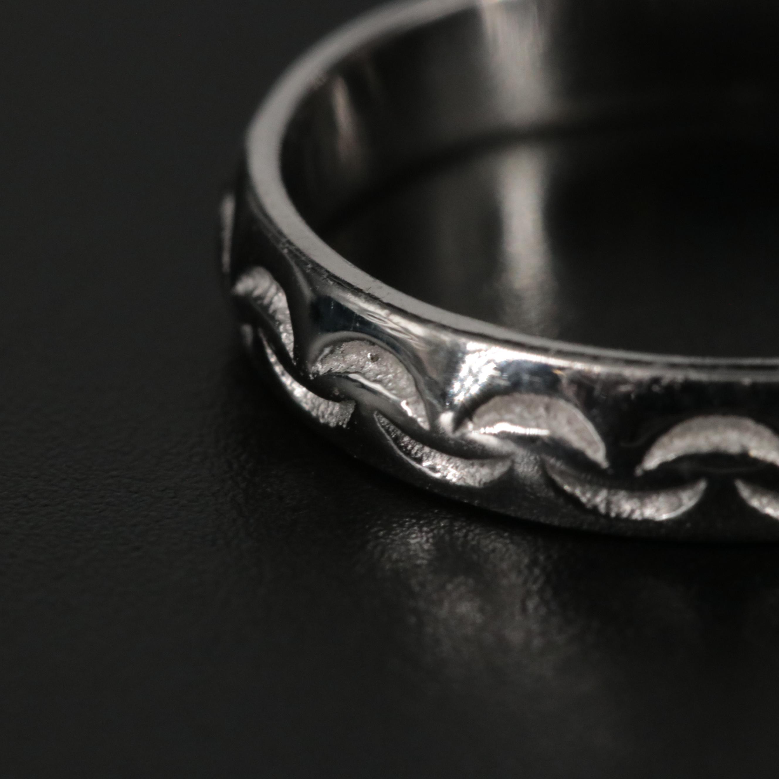Sterling Band Ring
