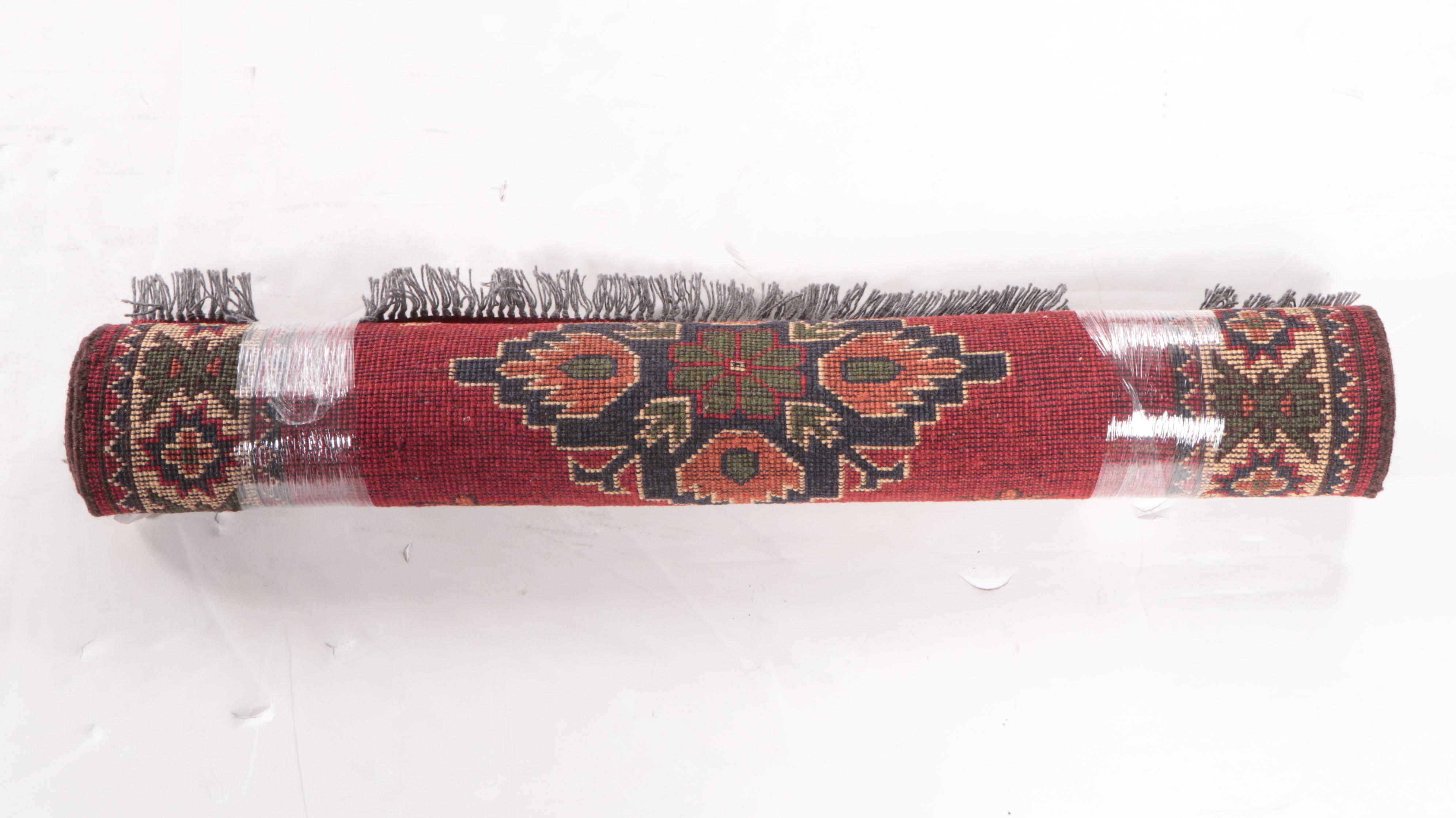 2'10 x 4'1 Hand-Knotted Pakistani Kazak Accent Rug