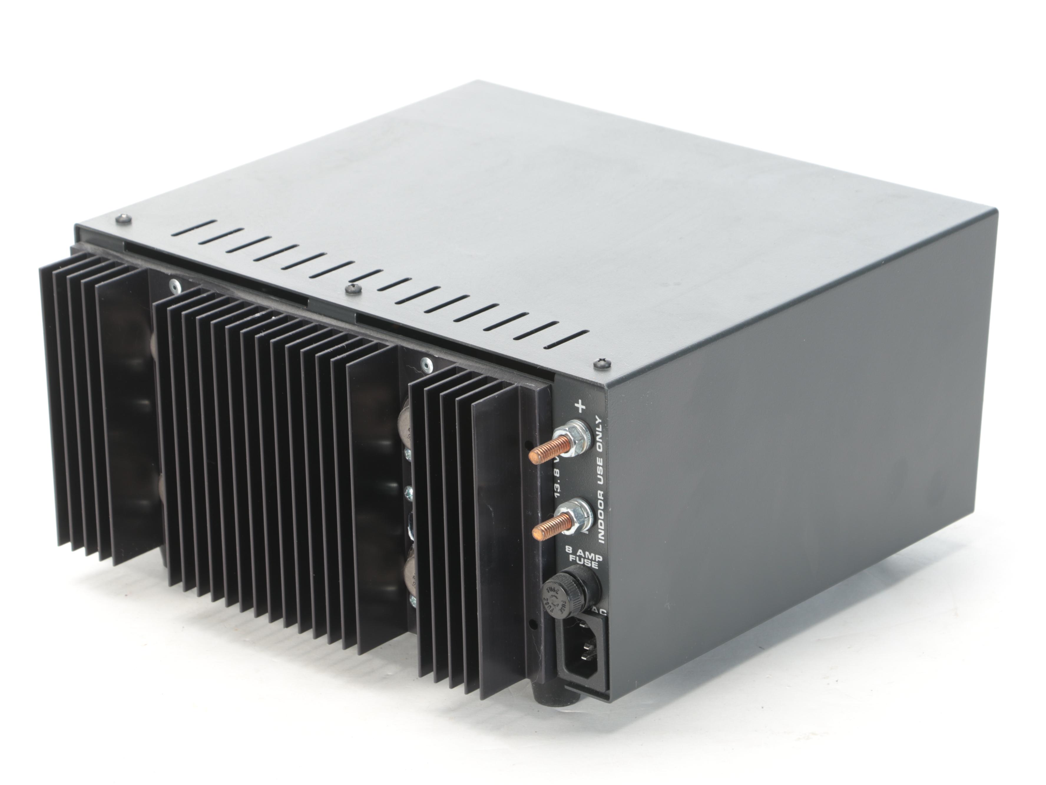 Astron Tabletop Power Amp with Kenwood Amateur Transceiver Radio, Late 20th C