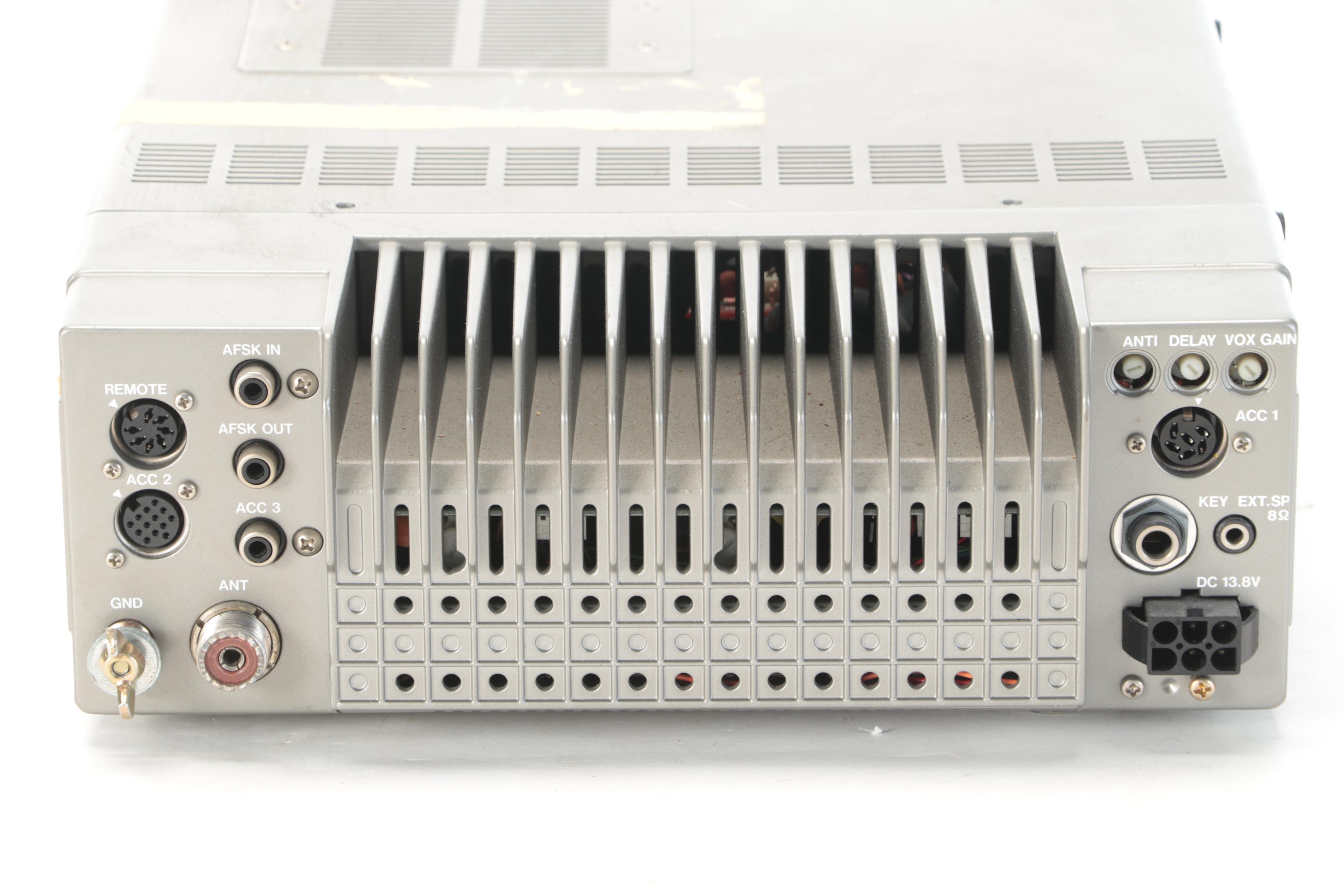 Astron Tabletop Power Amp with Kenwood Amateur Transceiver Radio, Late 20th C