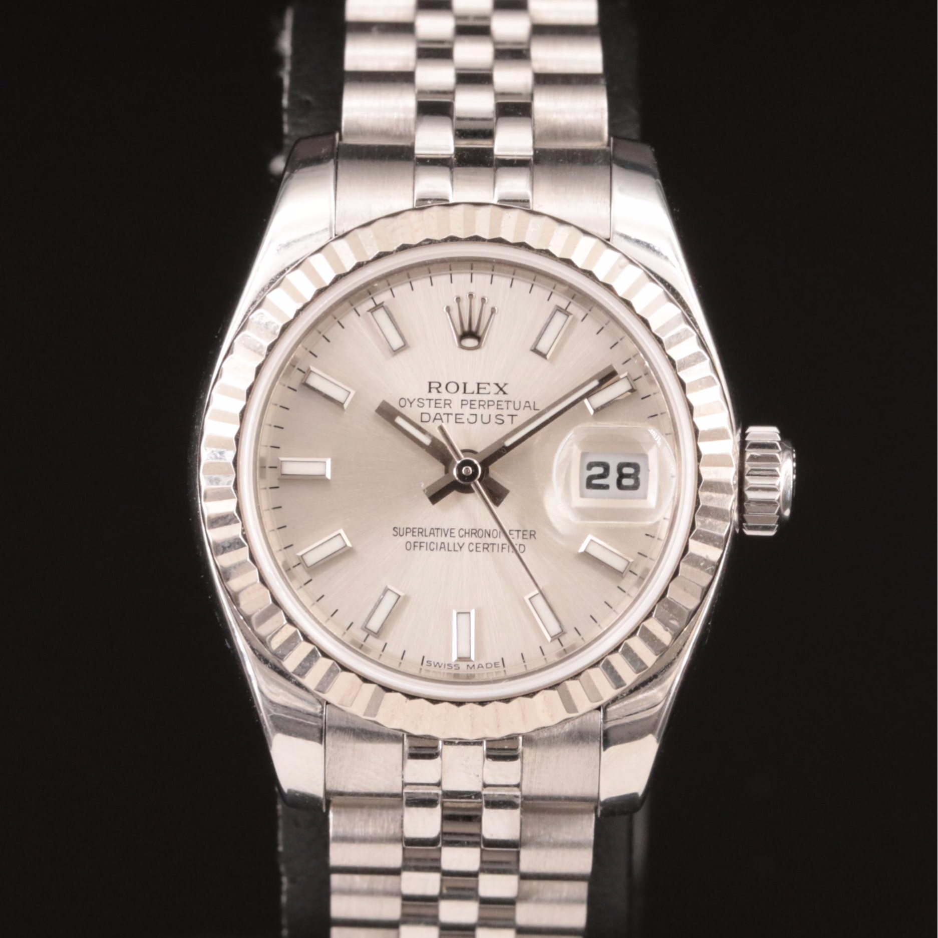 2005 Rolex Oyster Perpetual Datejust 18K and Stainless Steel Watch