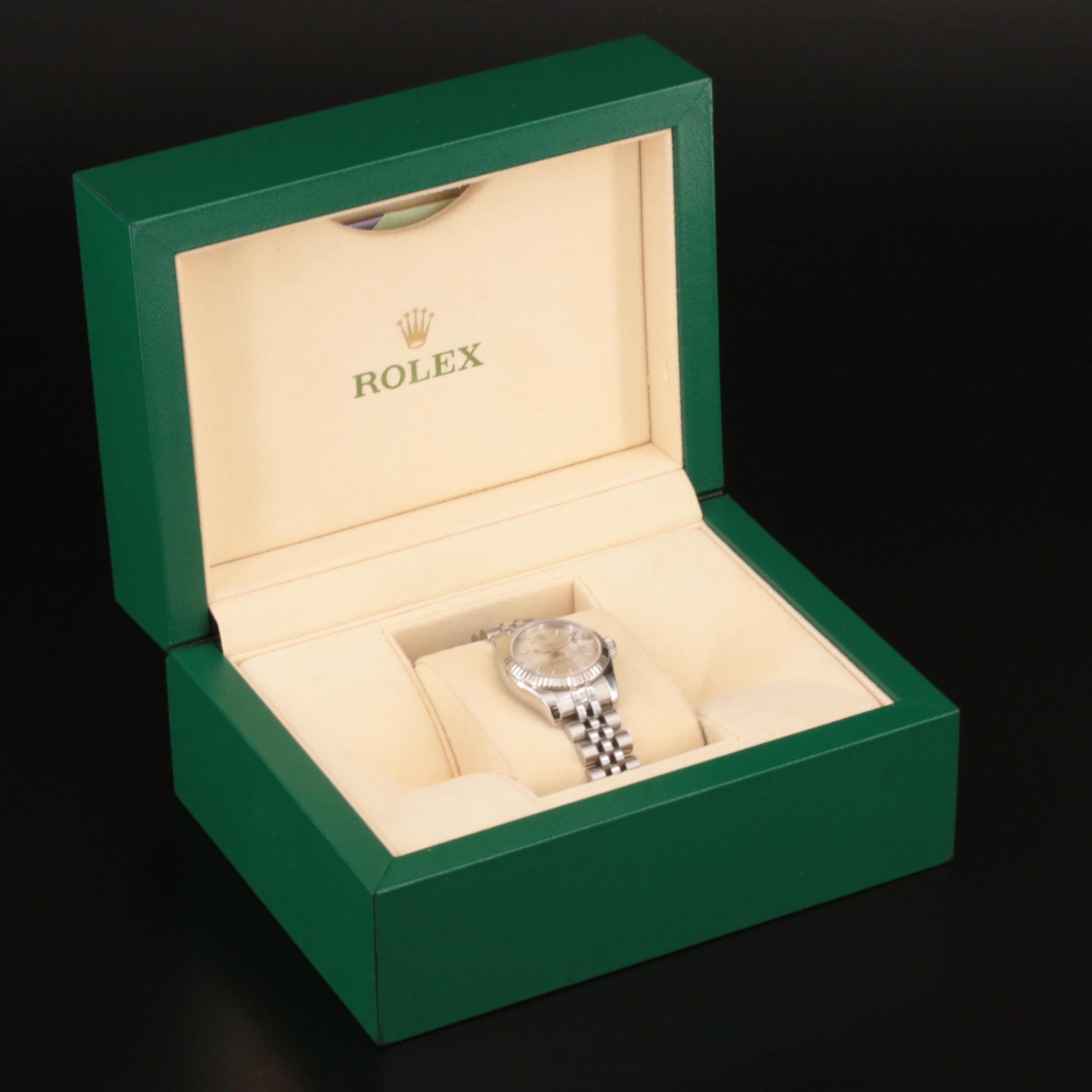 2005 Rolex Oyster Perpetual Datejust 18K and Stainless Steel Watch