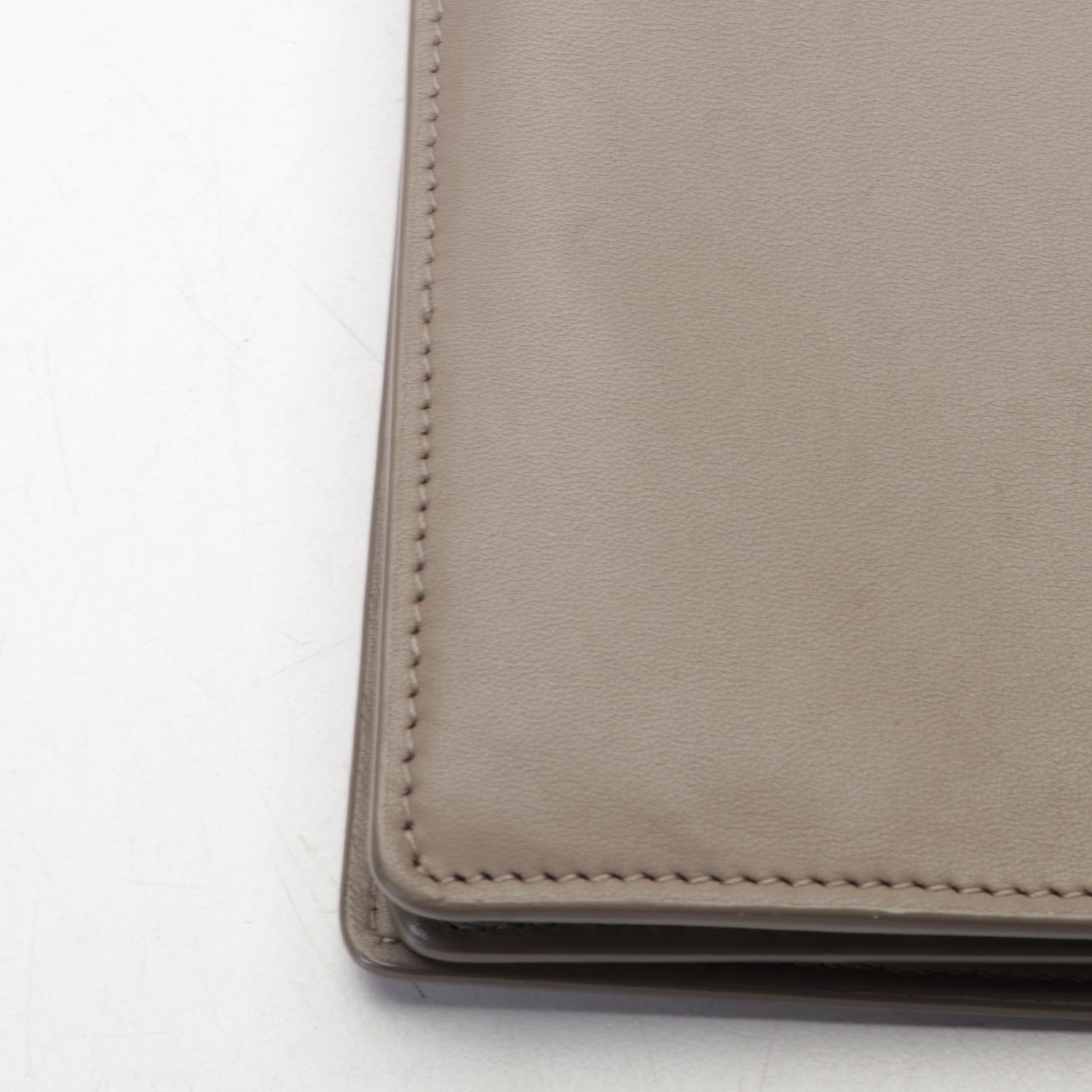 Bottega Veneta Flap Chain Wallet Crossbody in Intrecciato Nappa Leather