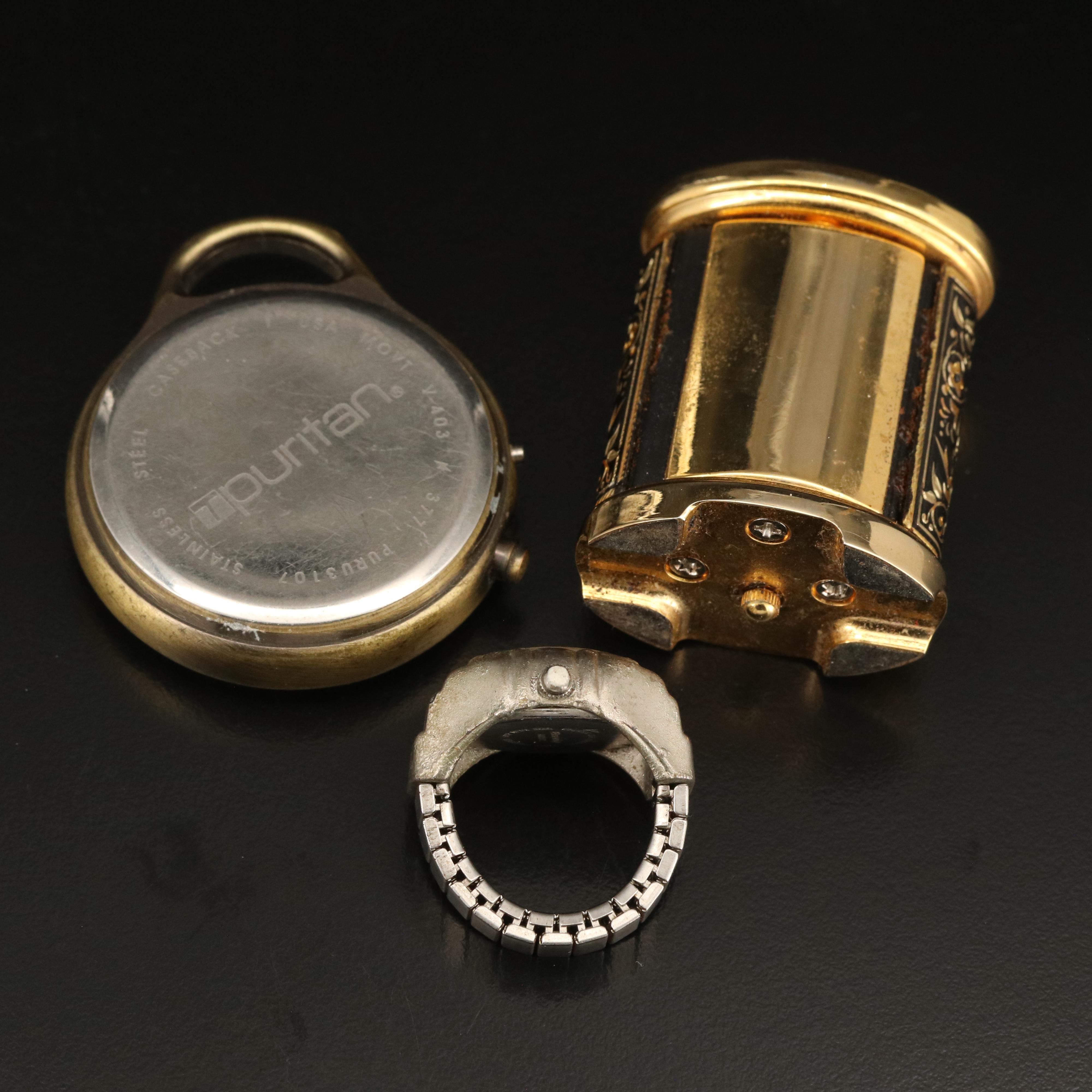 Trio of Unusual Timepieces