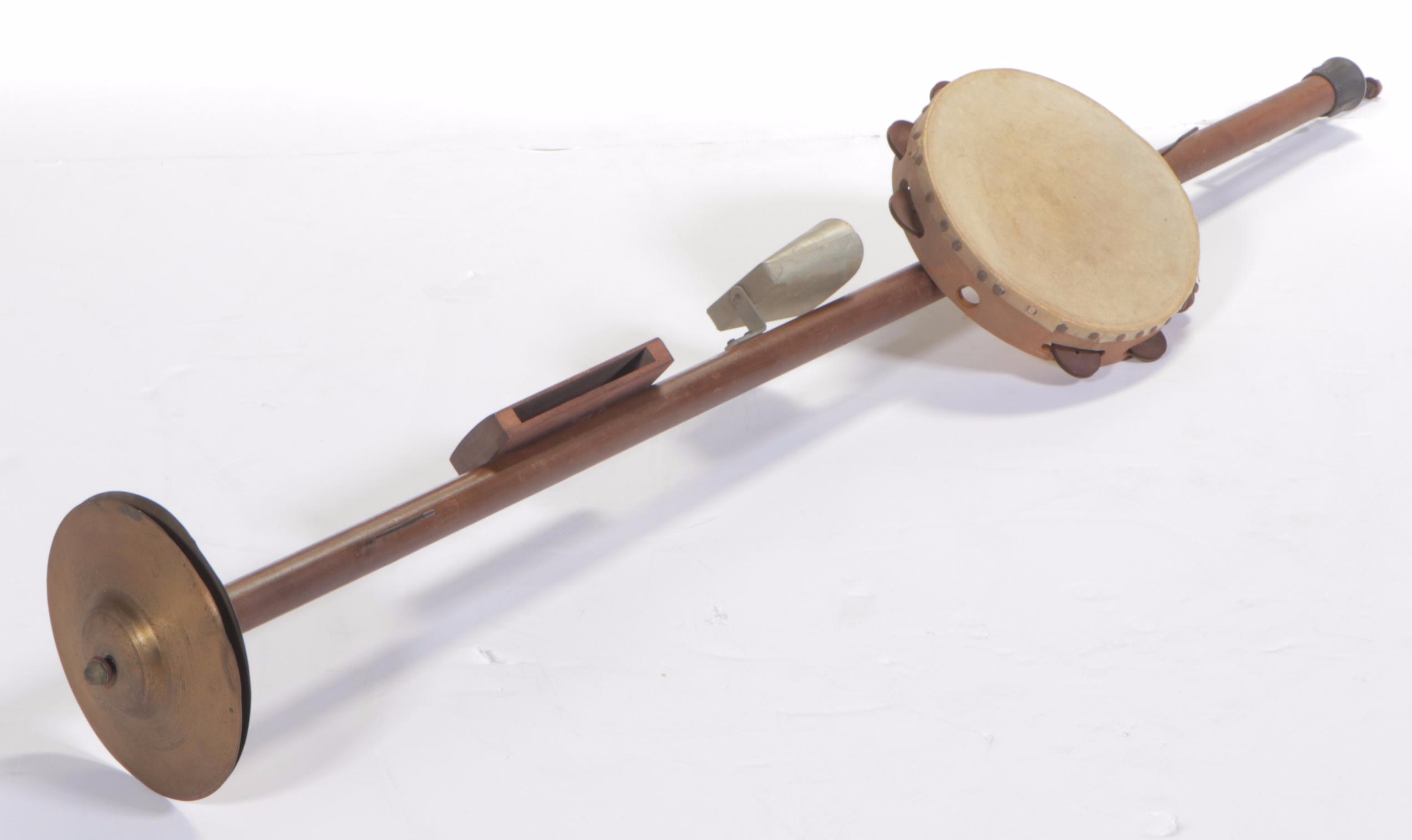 Sammy's Boombass "One Man Band" Combination Musical Instrument, Mid-20th Century