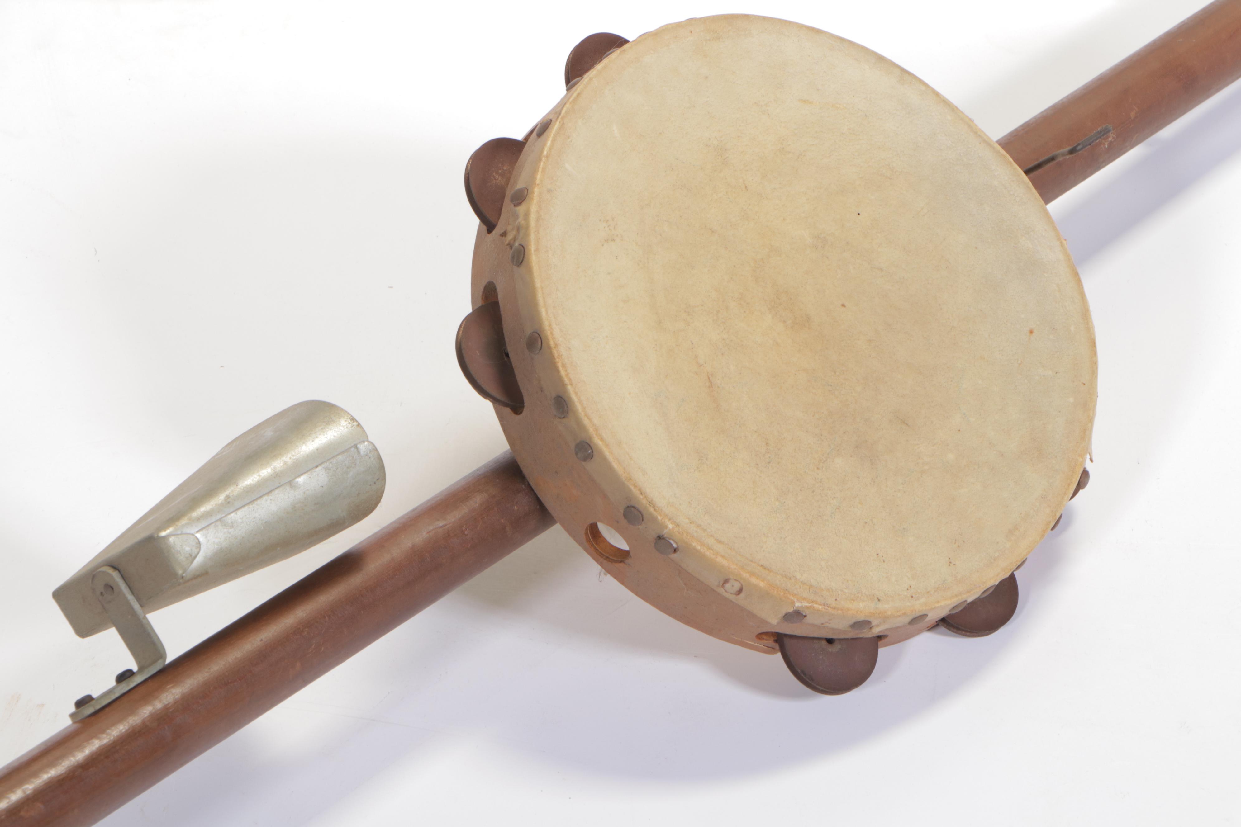 Sammy's Boombass "One Man Band" Combination Musical Instrument, Mid-20th Century