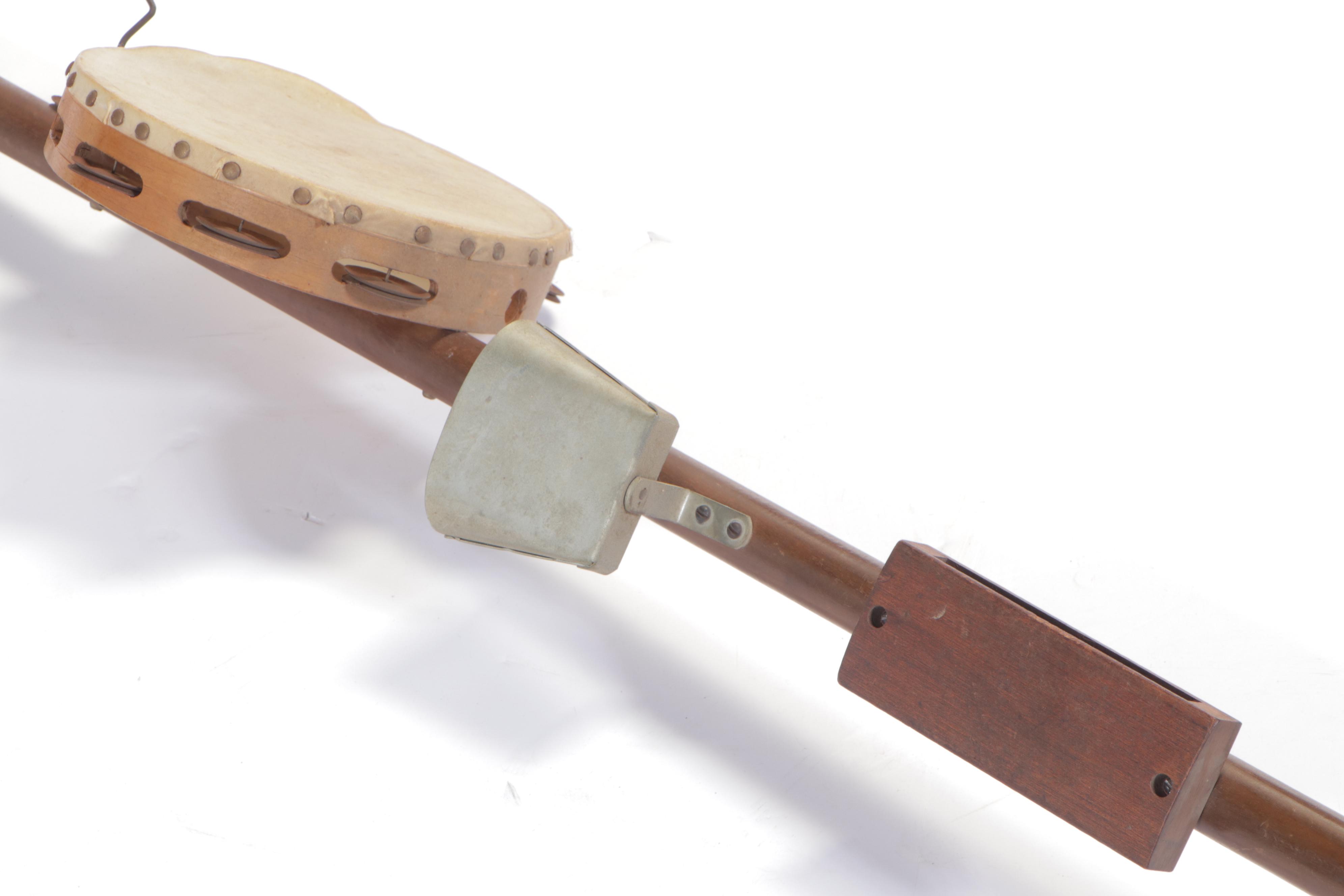 Sammy's Boombass "One Man Band" Combination Musical Instrument, Mid-20th Century