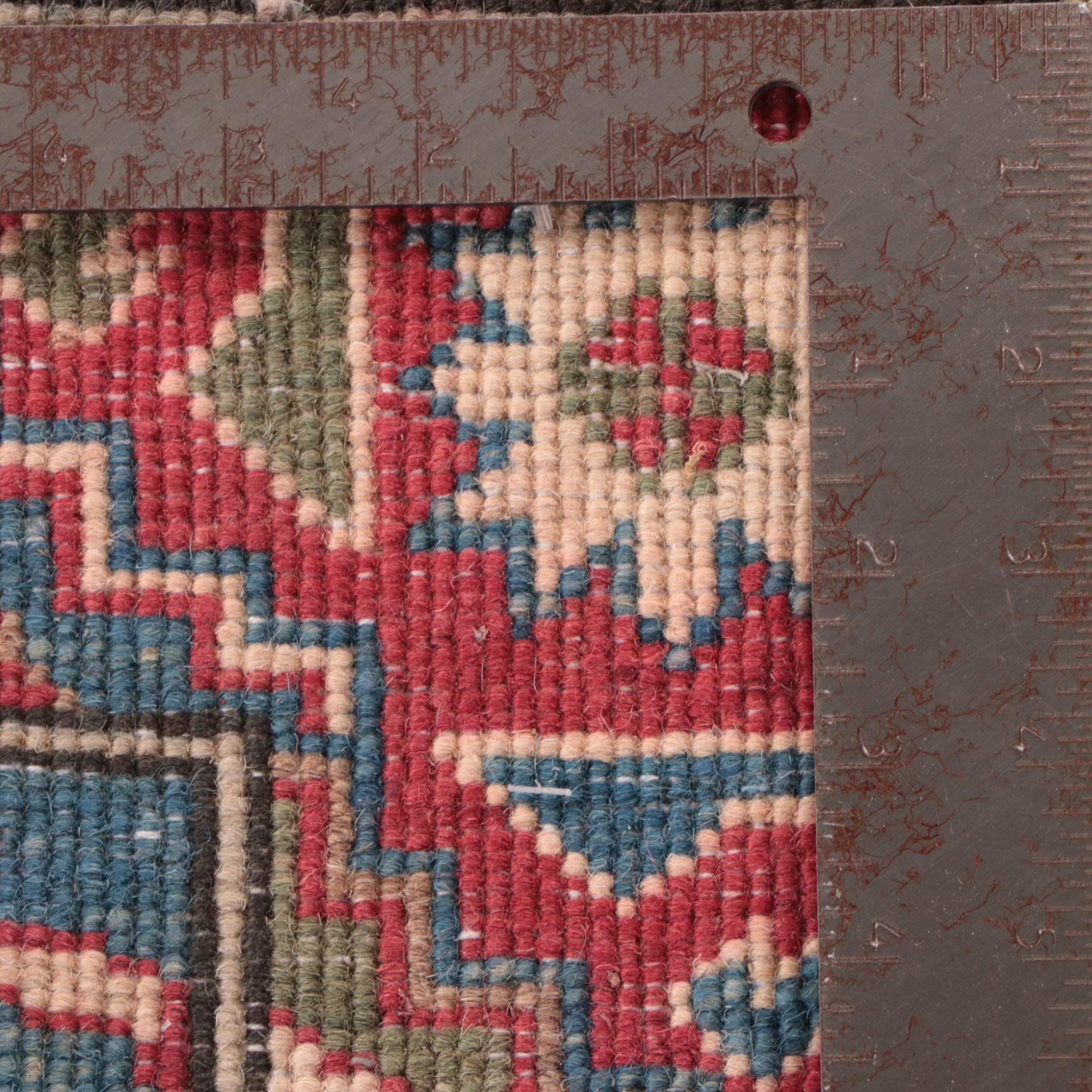 2'4 x 2'8 Hand-Knotted Afghan Kazak Accent Rug