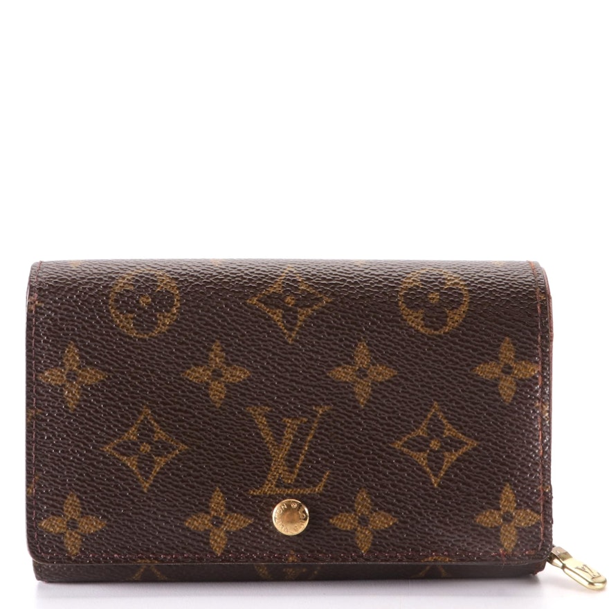 Louis Vuitton Porte-Trésor Wallet in Monogram Canvas