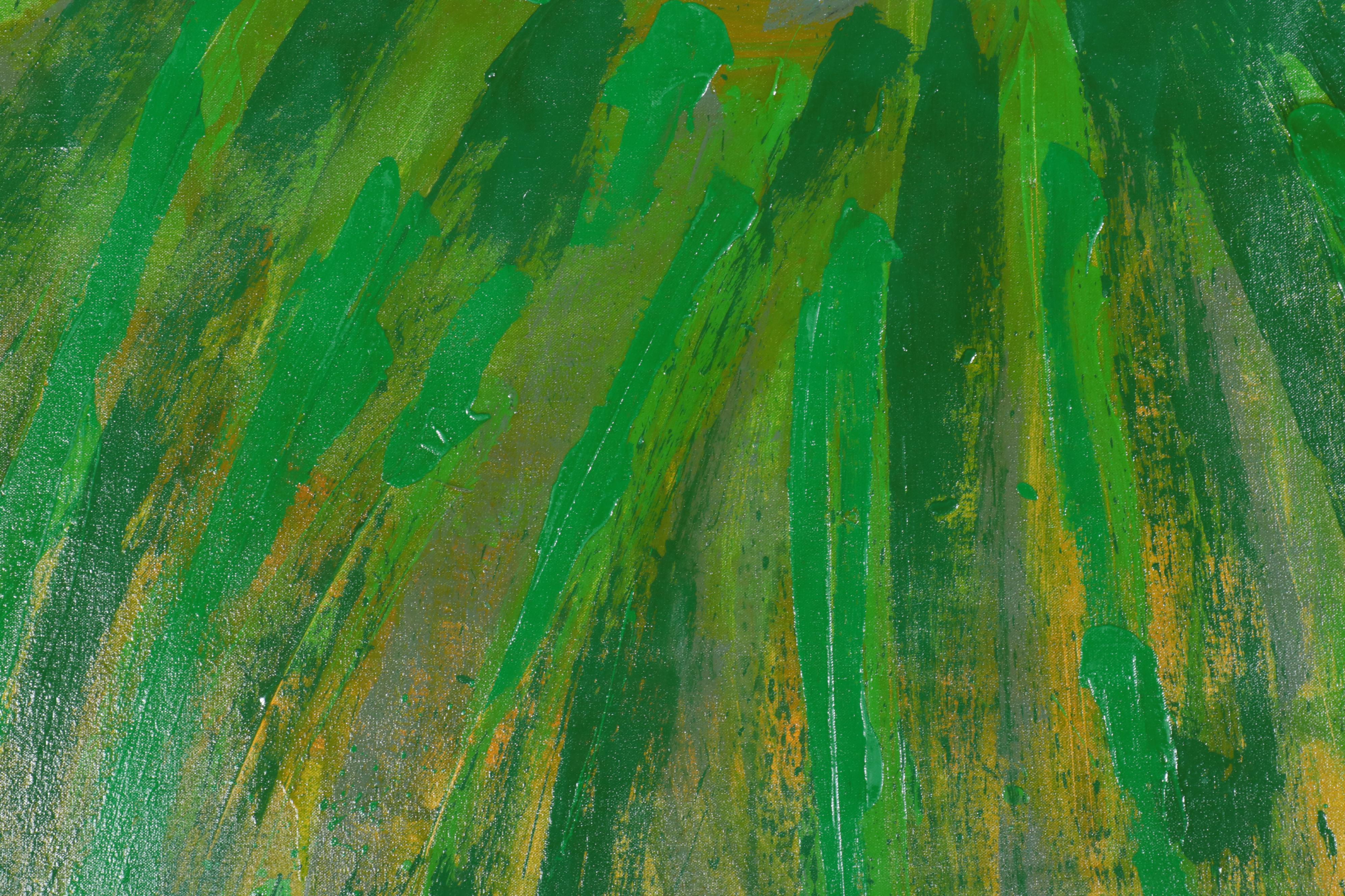 Harry Hilson Abstract Landscape Acrylic Painting