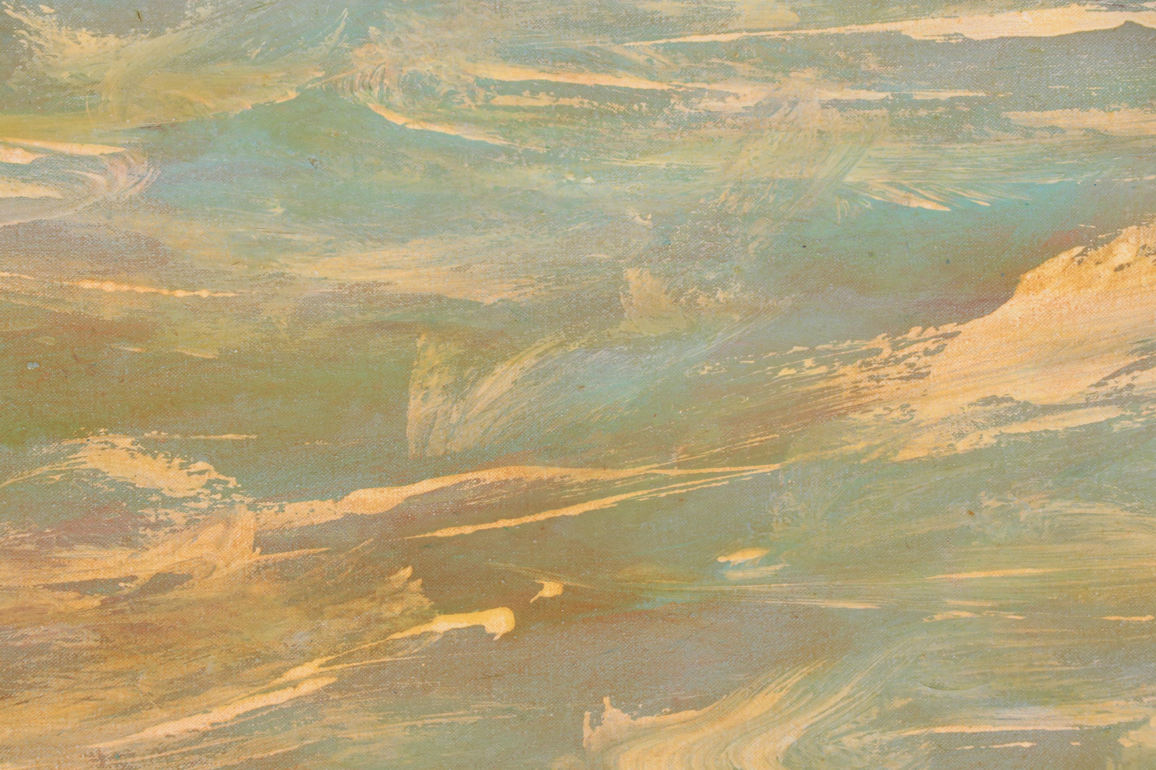 Harry Hilson Abstract Acrylic and Oil Painting