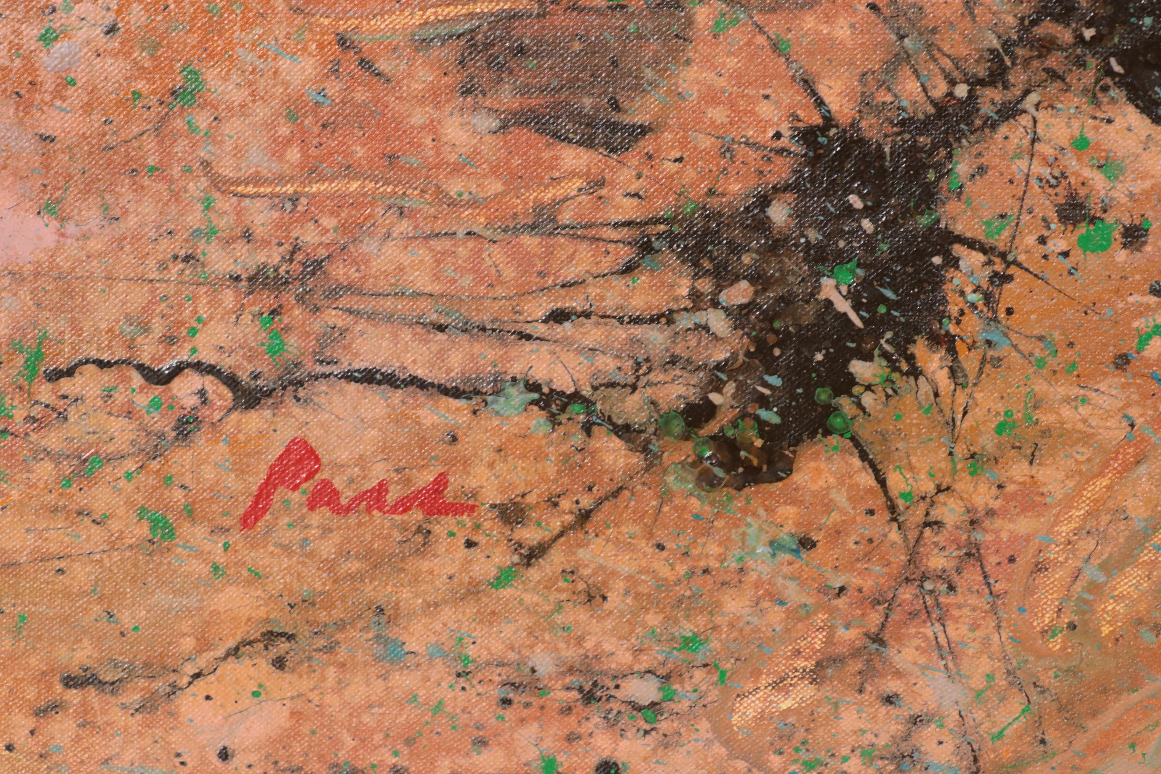 Harry Hilson Abstract Acrylic and Oil Painting