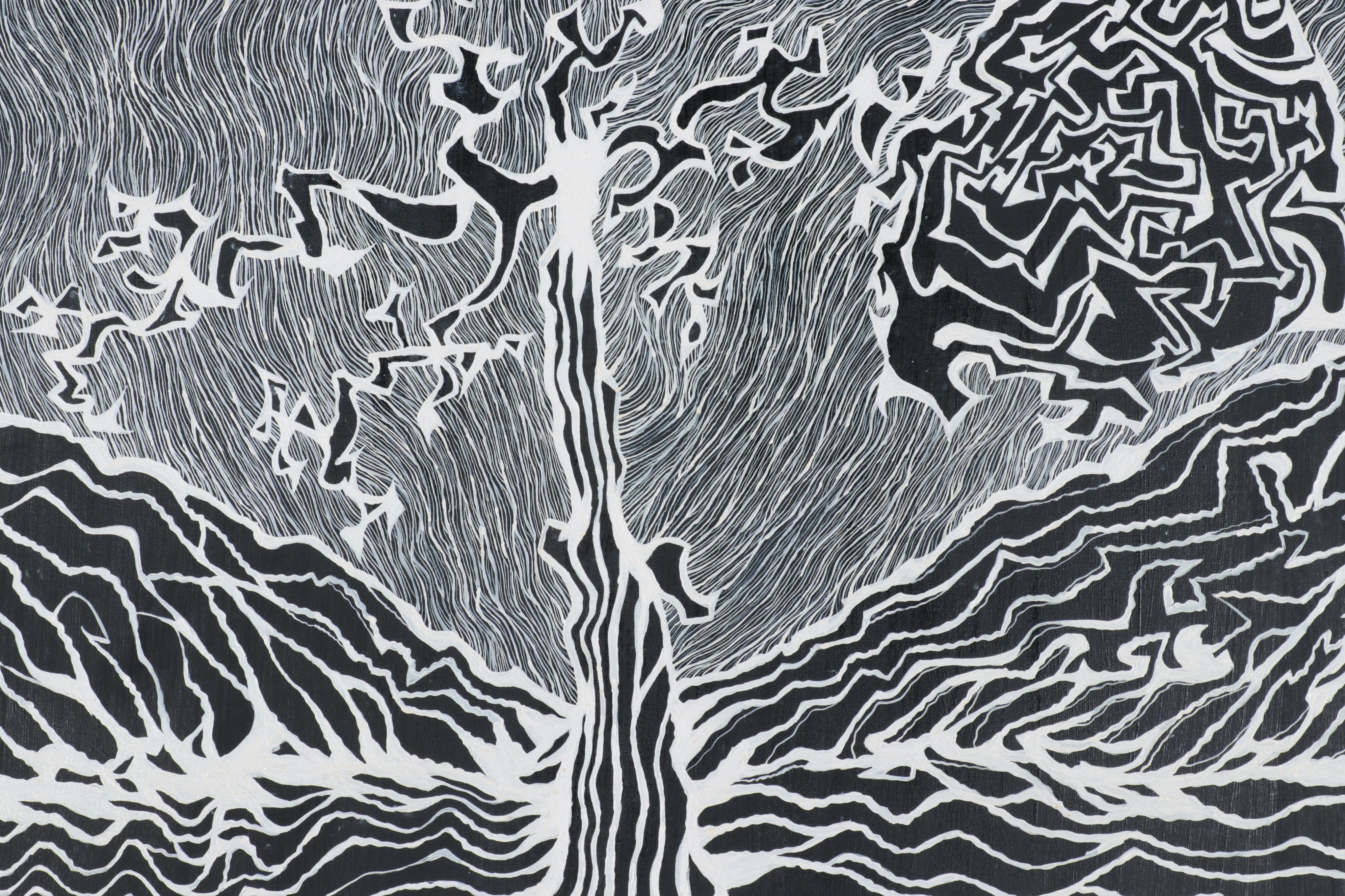 Abstract Acrylic  Painting