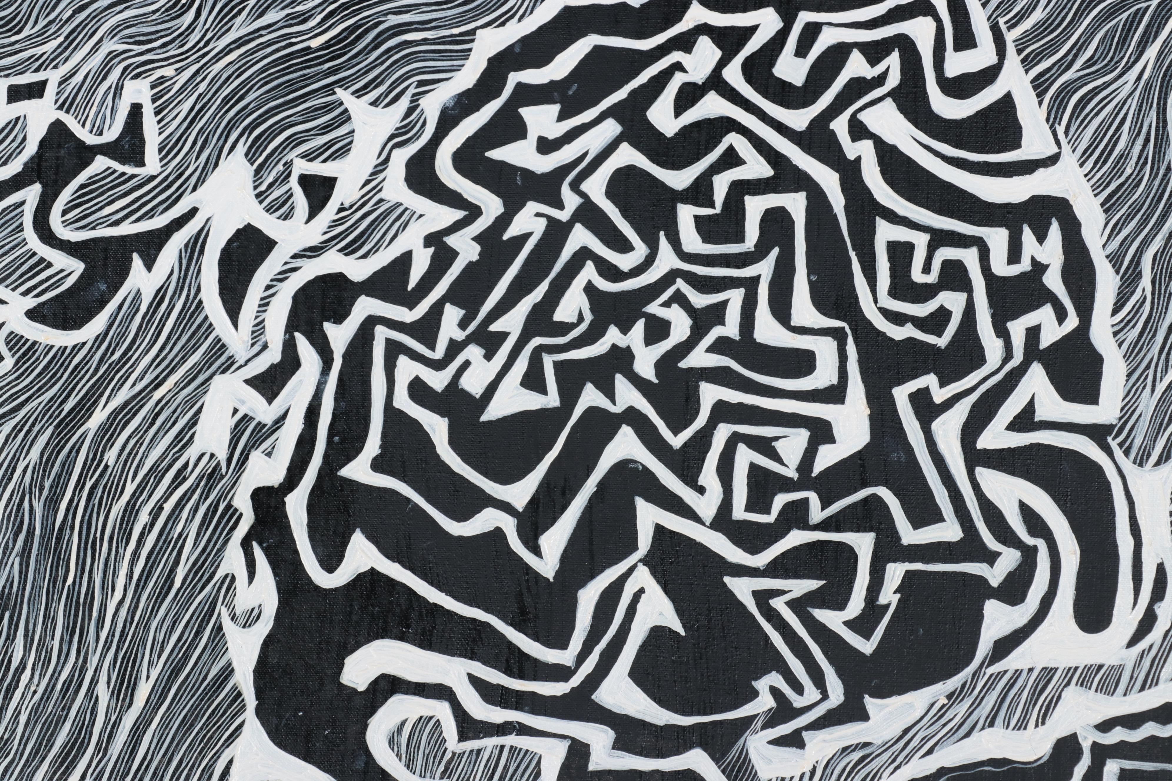 Abstract Acrylic  Painting