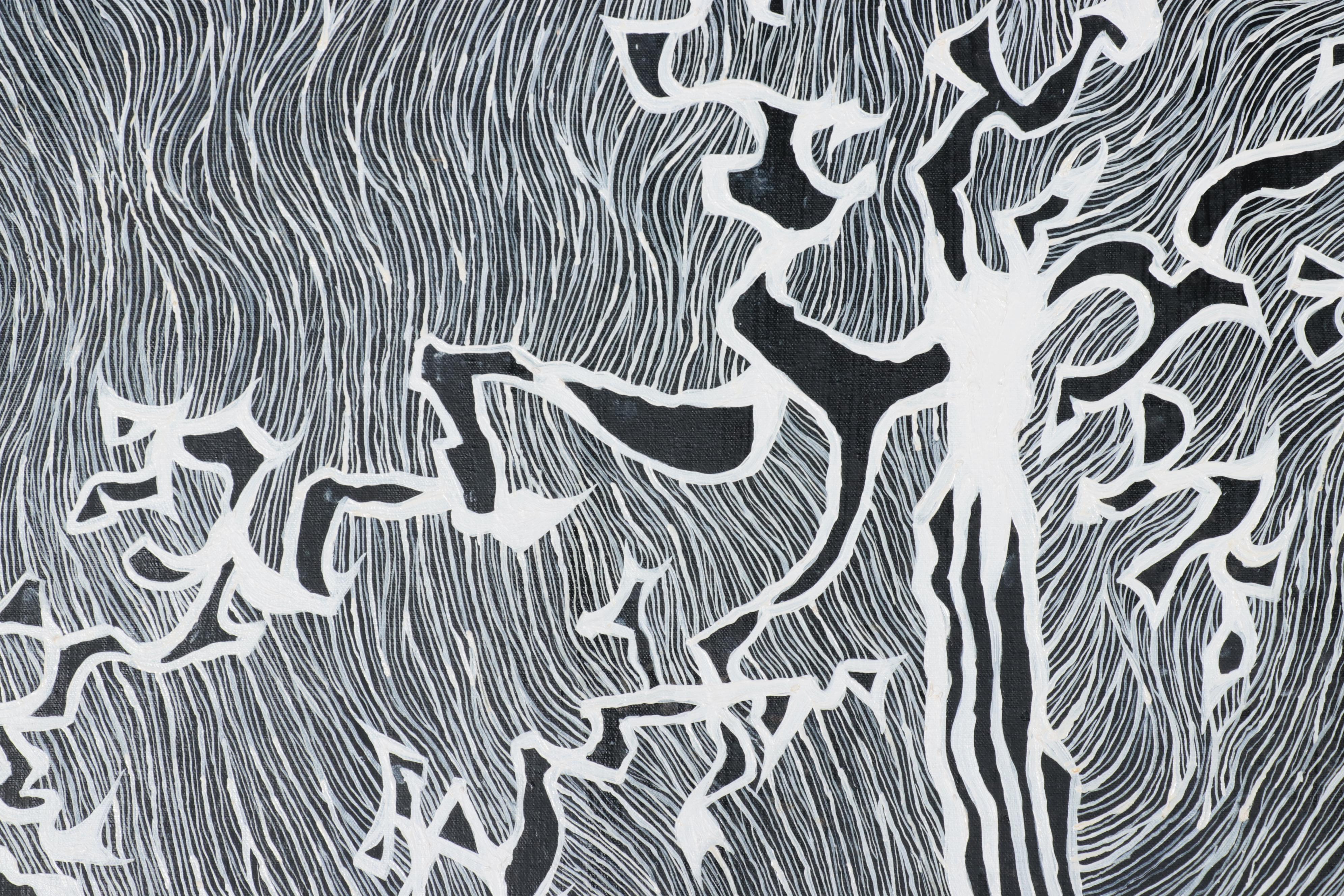 Abstract Acrylic  Painting