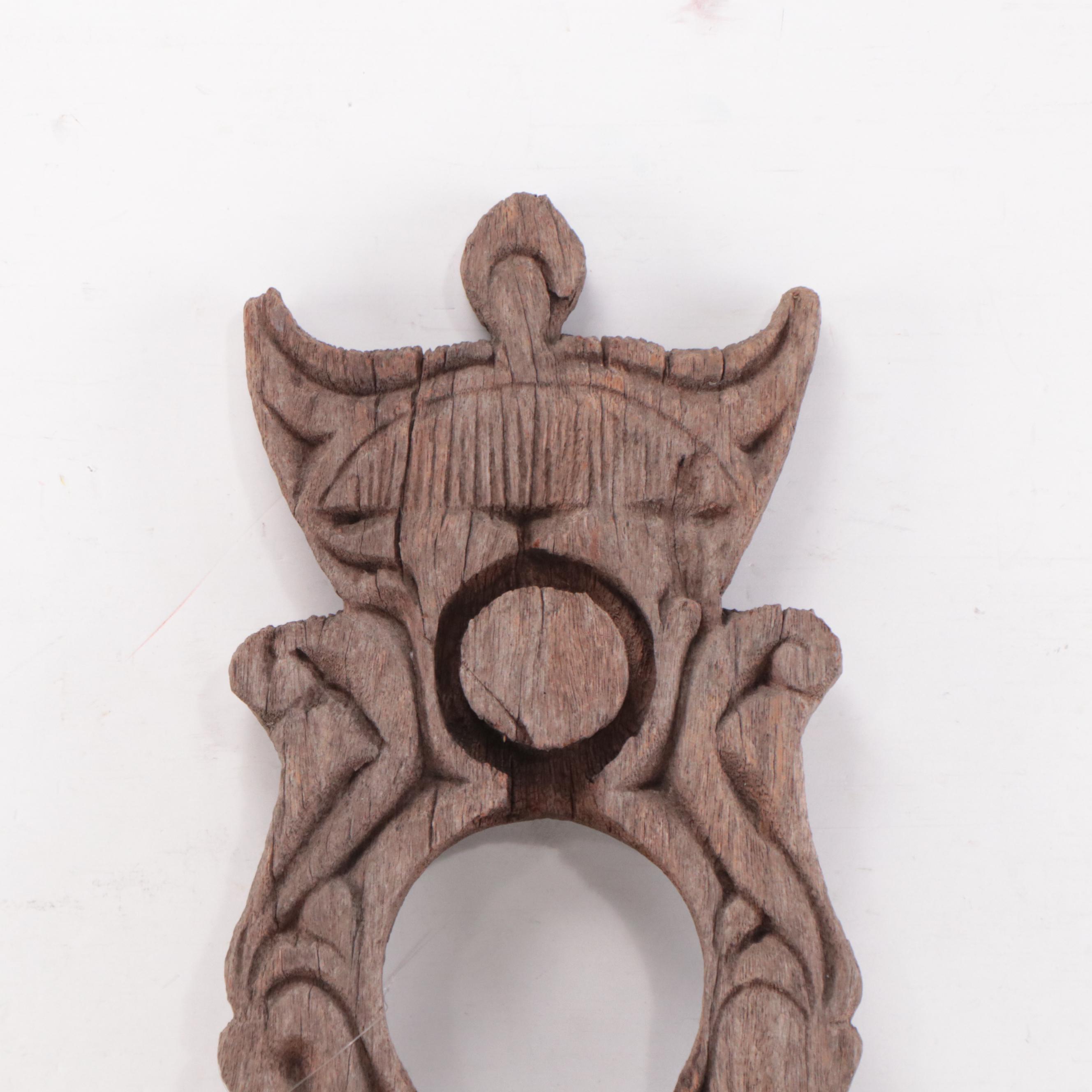 Philippine Ironwood Grave Marker, Early-Mid-20th Century