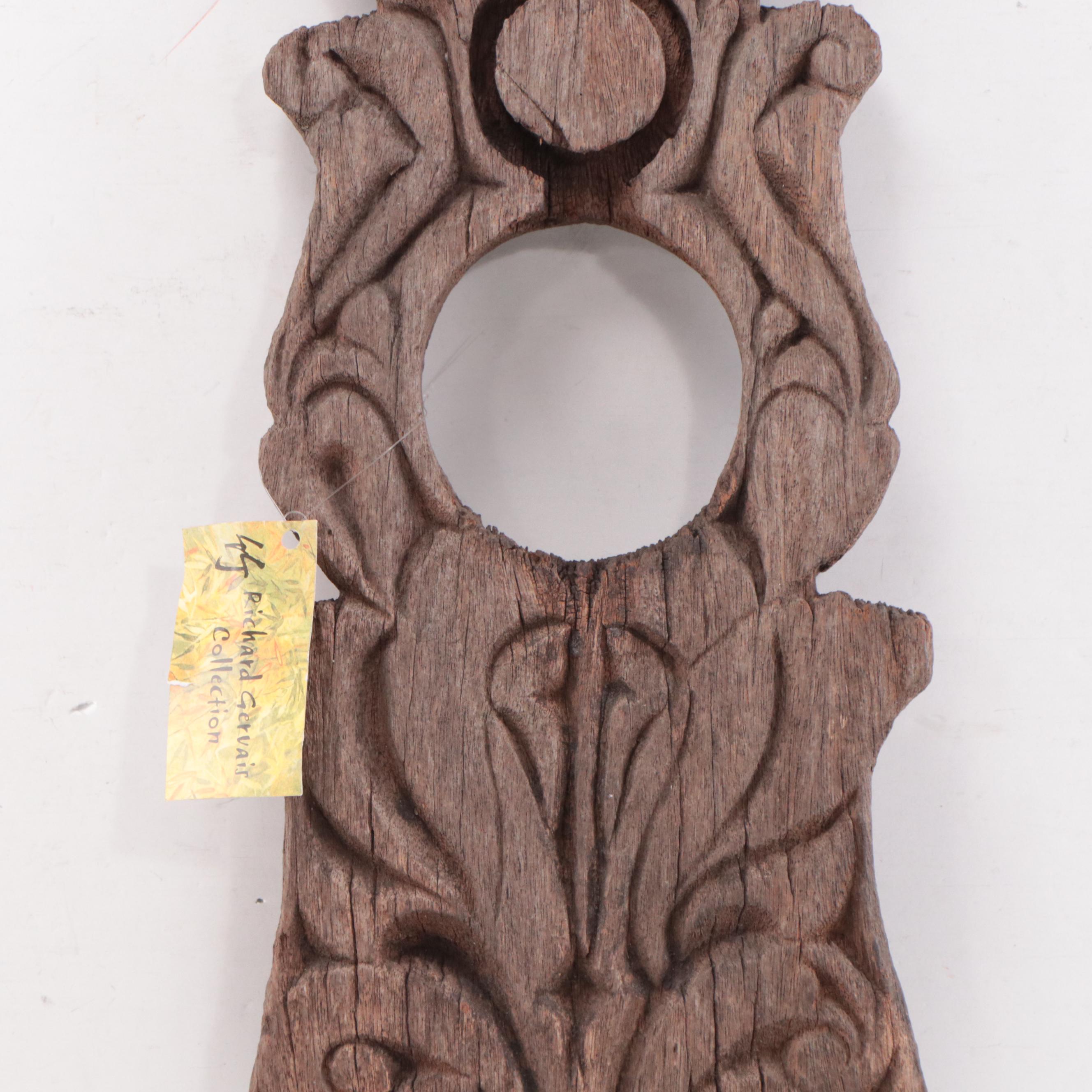 Philippine Ironwood Grave Marker, Early-Mid-20th Century