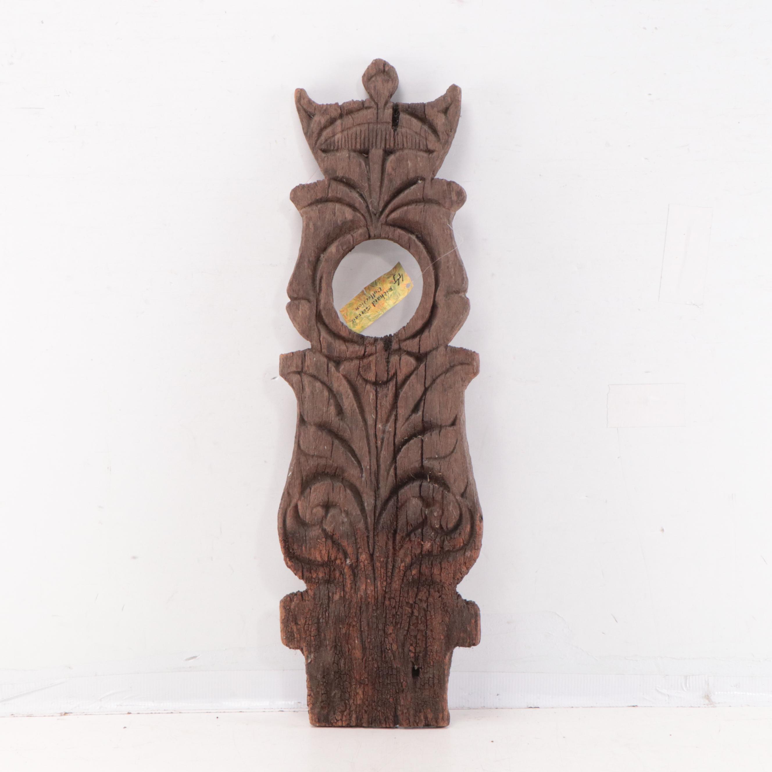 Philippine Ironwood Grave Marker, Early-Mid-20th Century