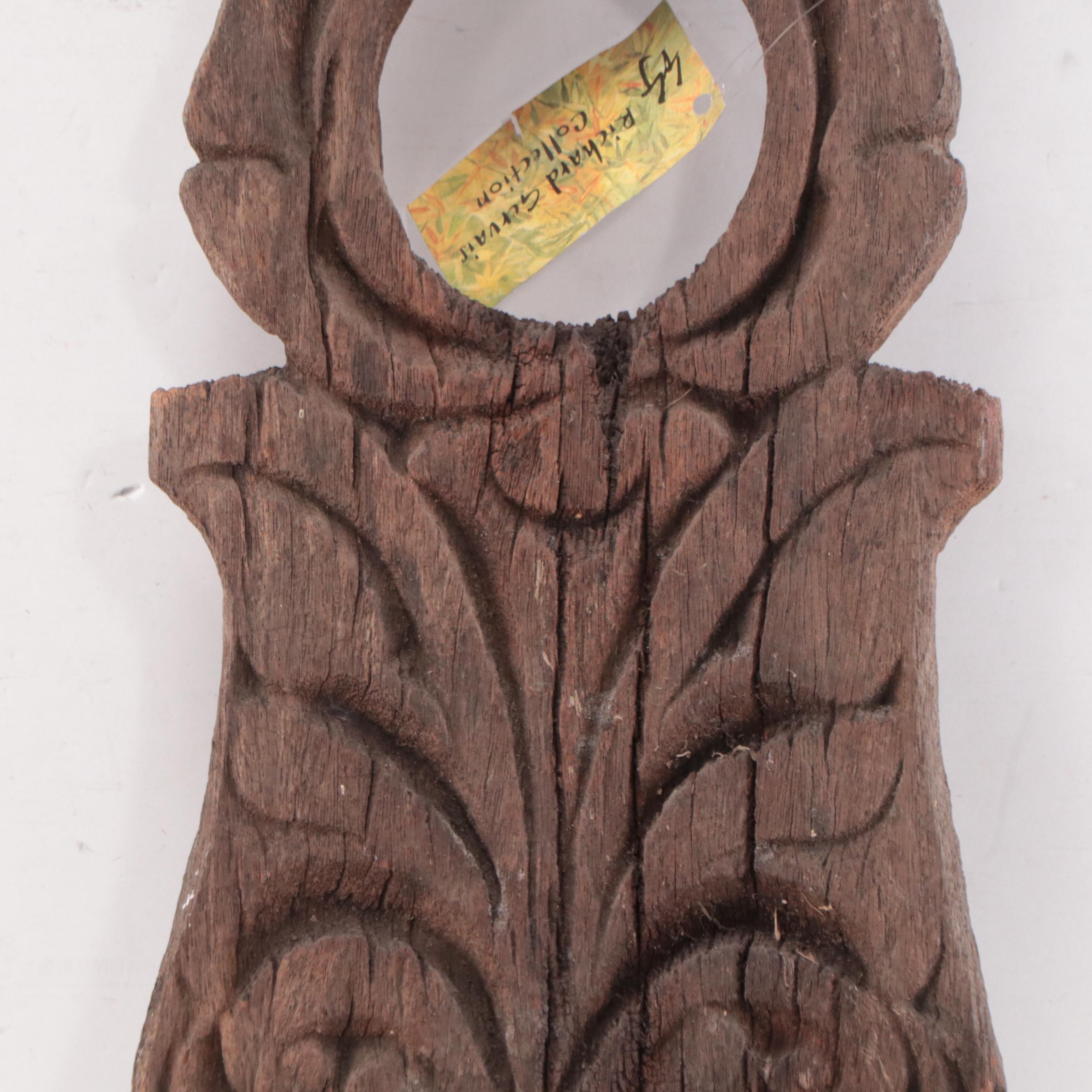Philippine Ironwood Grave Marker, Early-Mid-20th Century