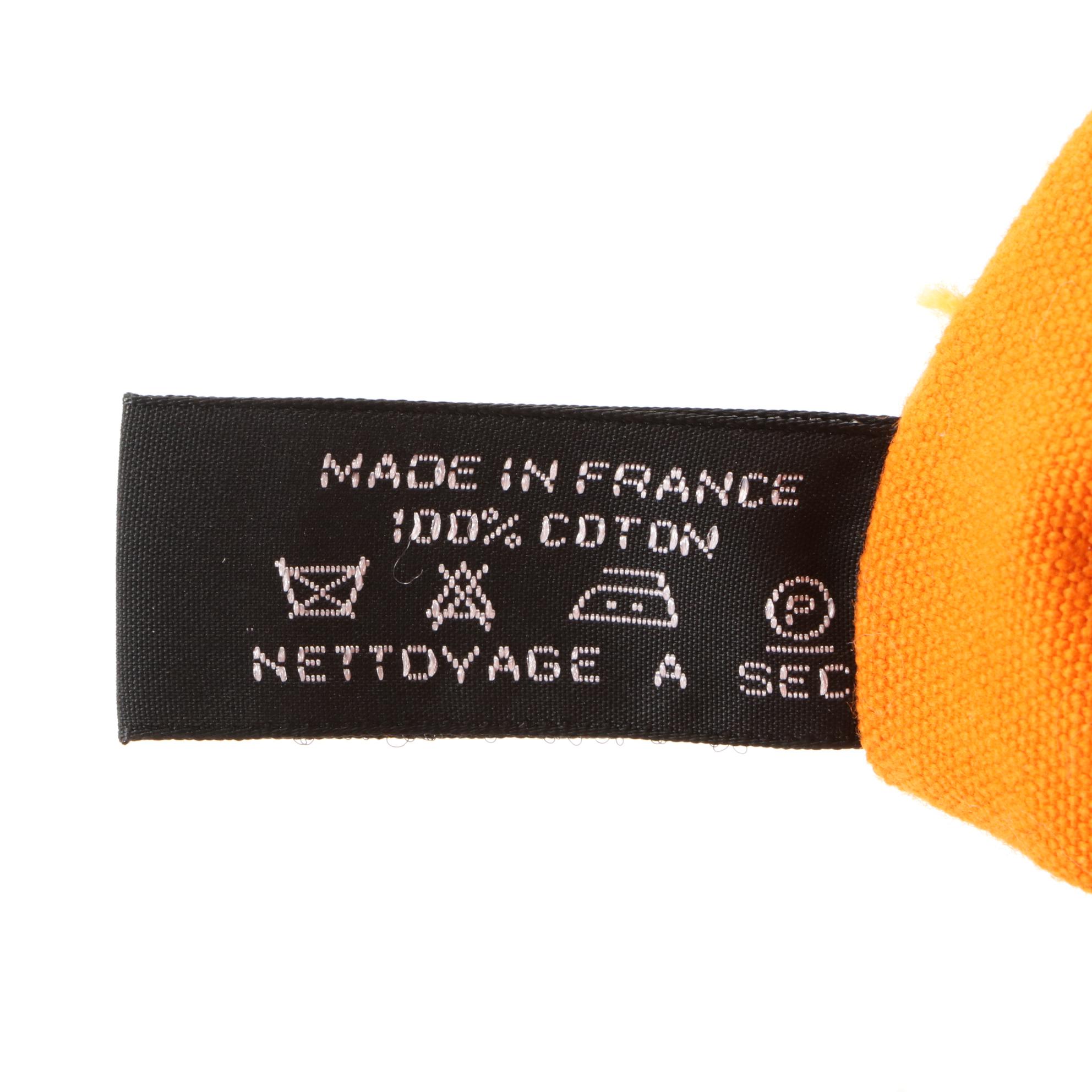 Hermès Canvas Zip Pouch