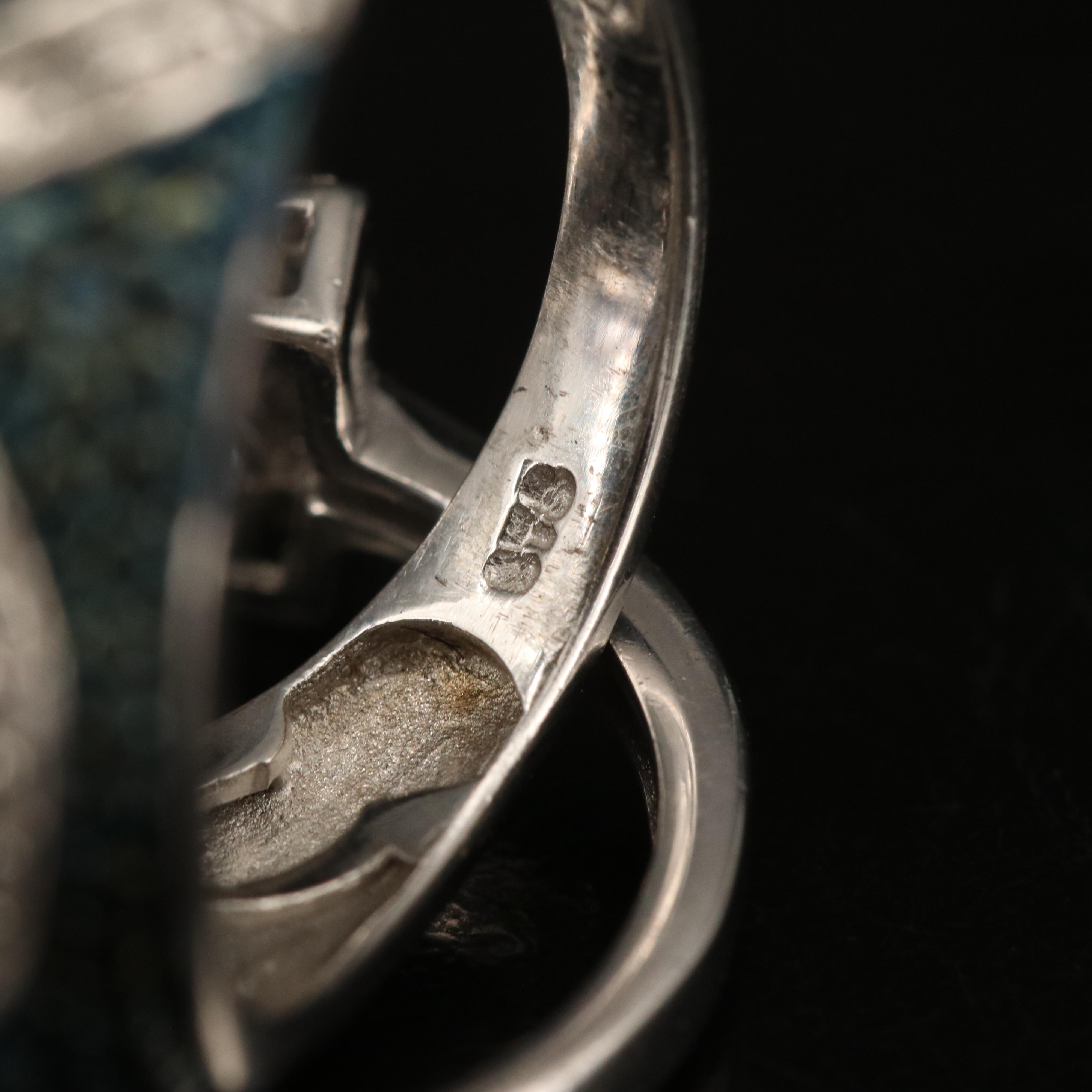 Sterling Pavé Diamond Rings