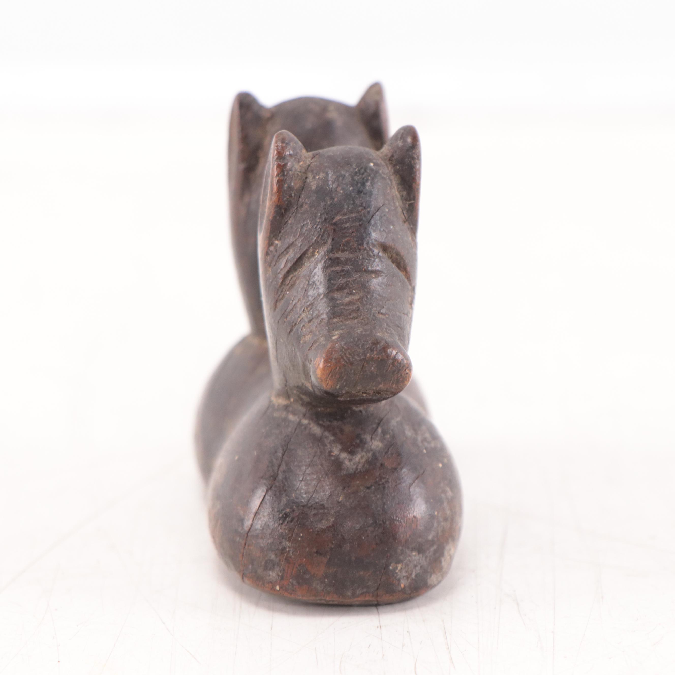 Philippine Bulul Carved Wooden Gong Handles