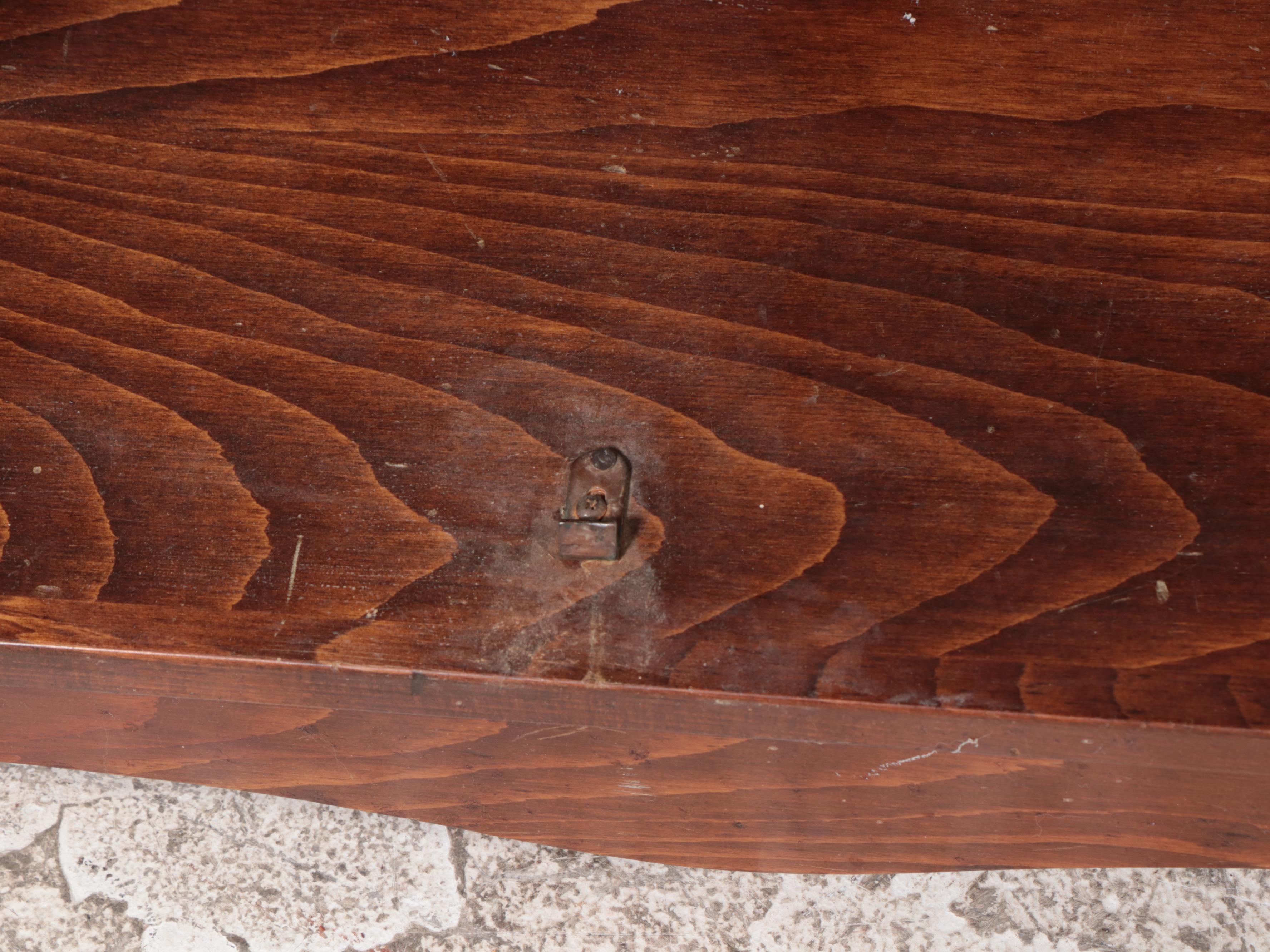 Victorian Style Oak Gun Cabinet with Glass Doors