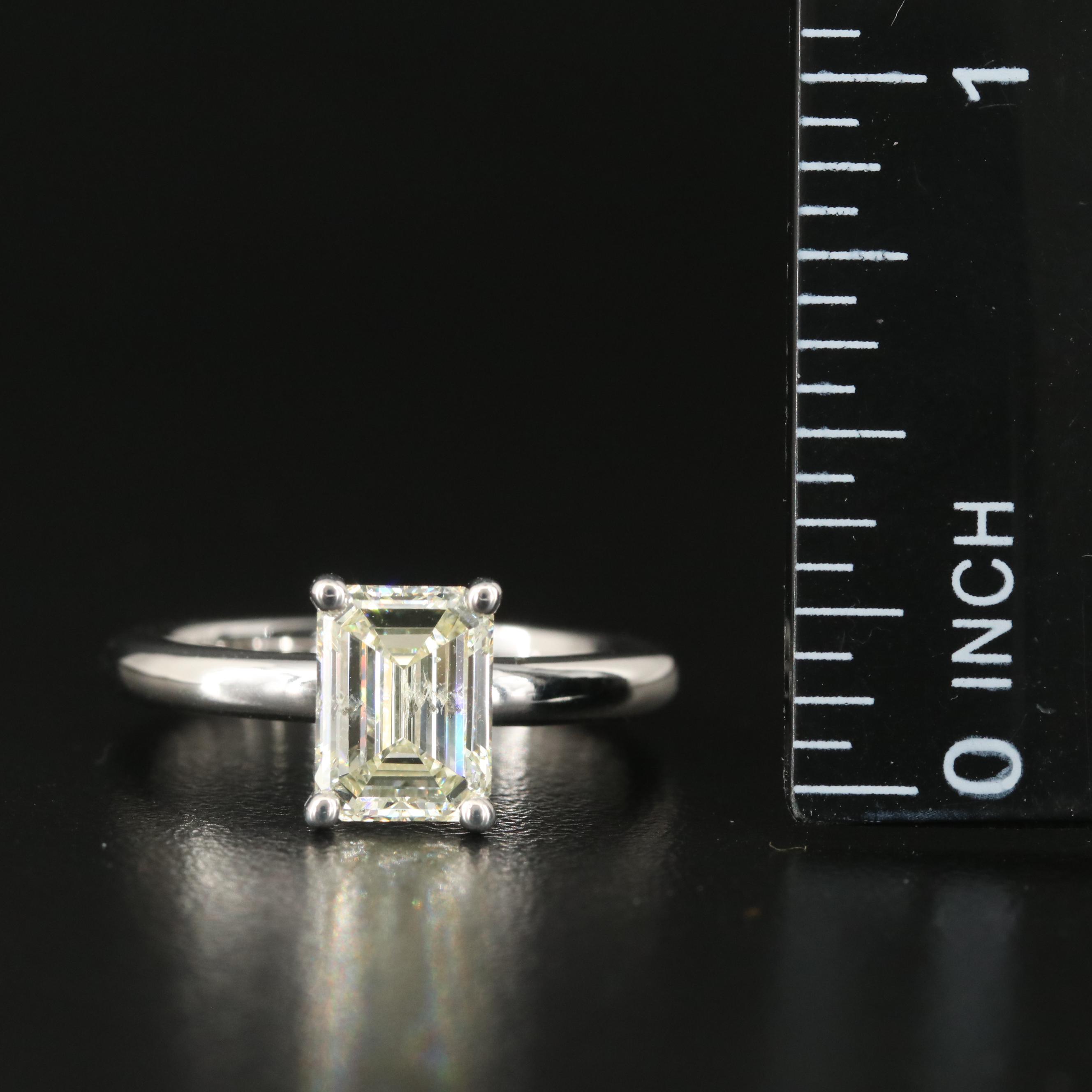 14K 1.89 CT Diamond Solitaire Ring