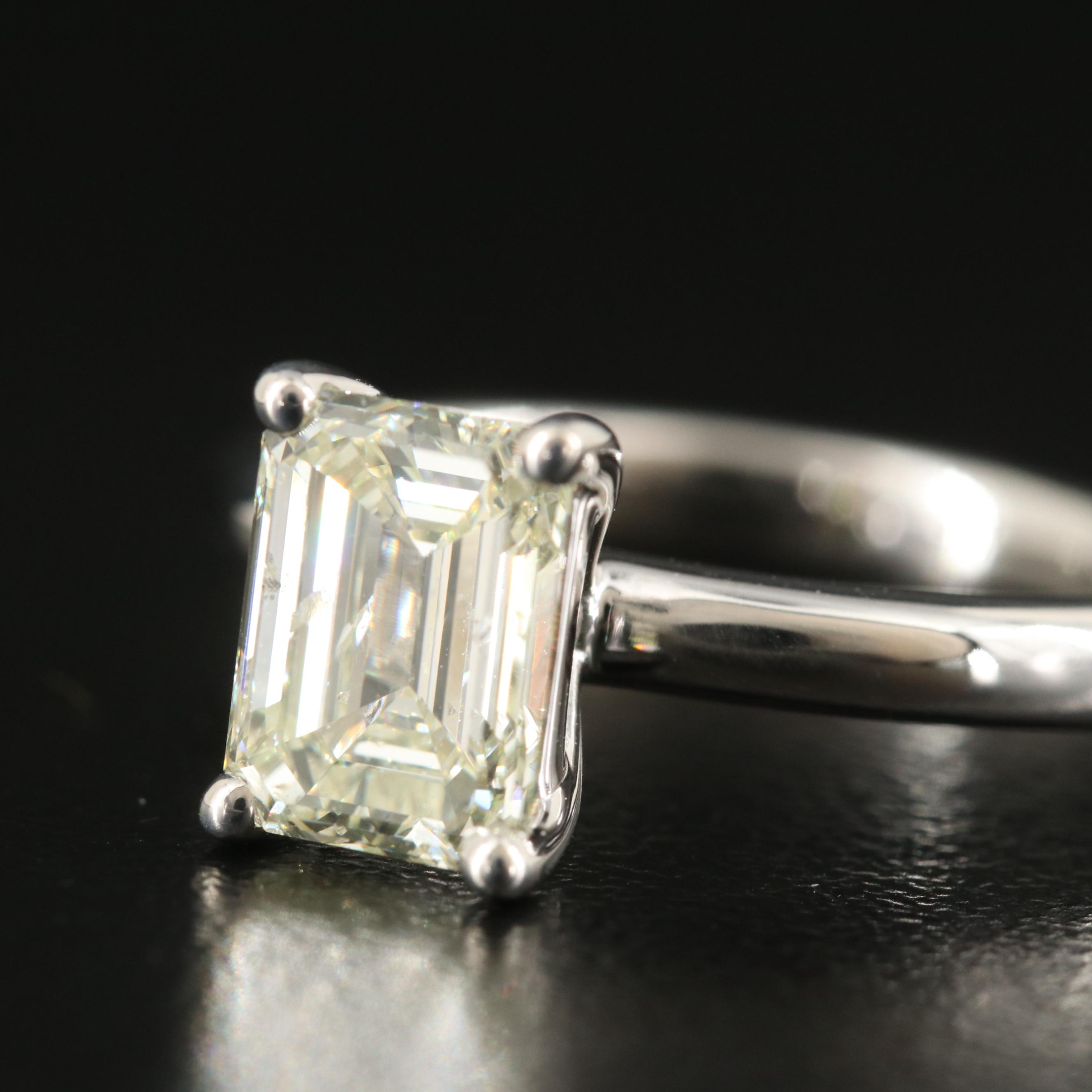 14K 1.89 CT Diamond Solitaire Ring