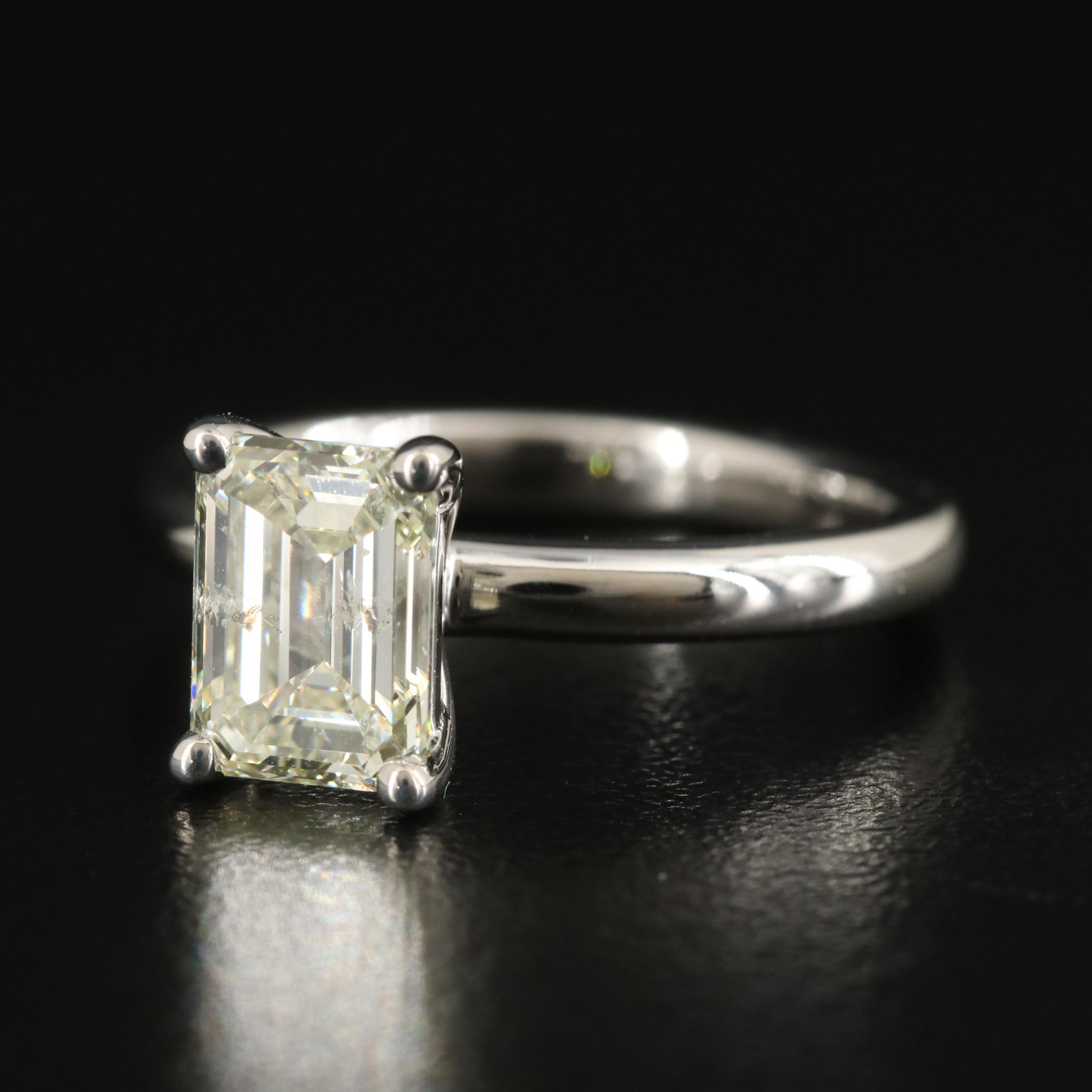 14K 1.89 CT Diamond Solitaire Ring