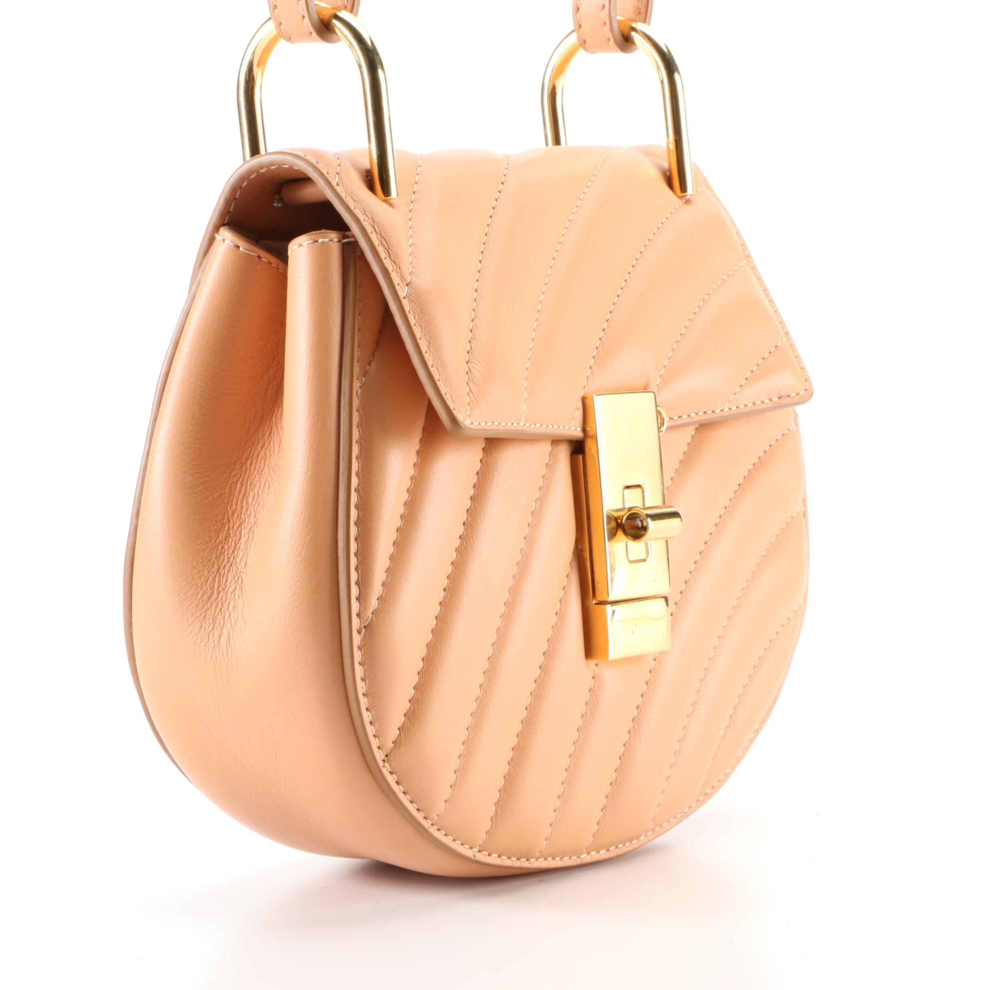 Chloé Drew Crossbody Bag in Quilted Leather