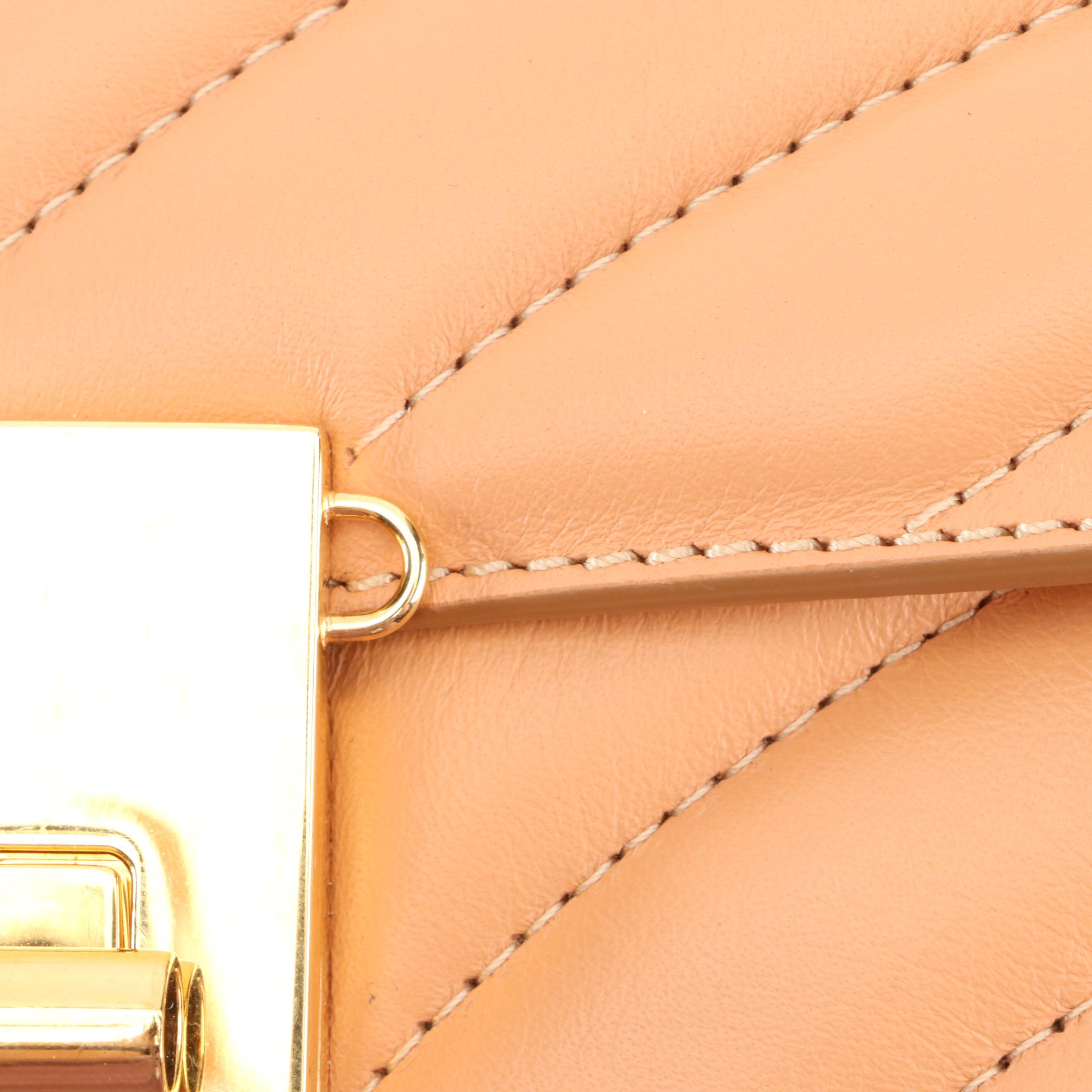 Chloé Drew Crossbody Bag in Quilted Leather