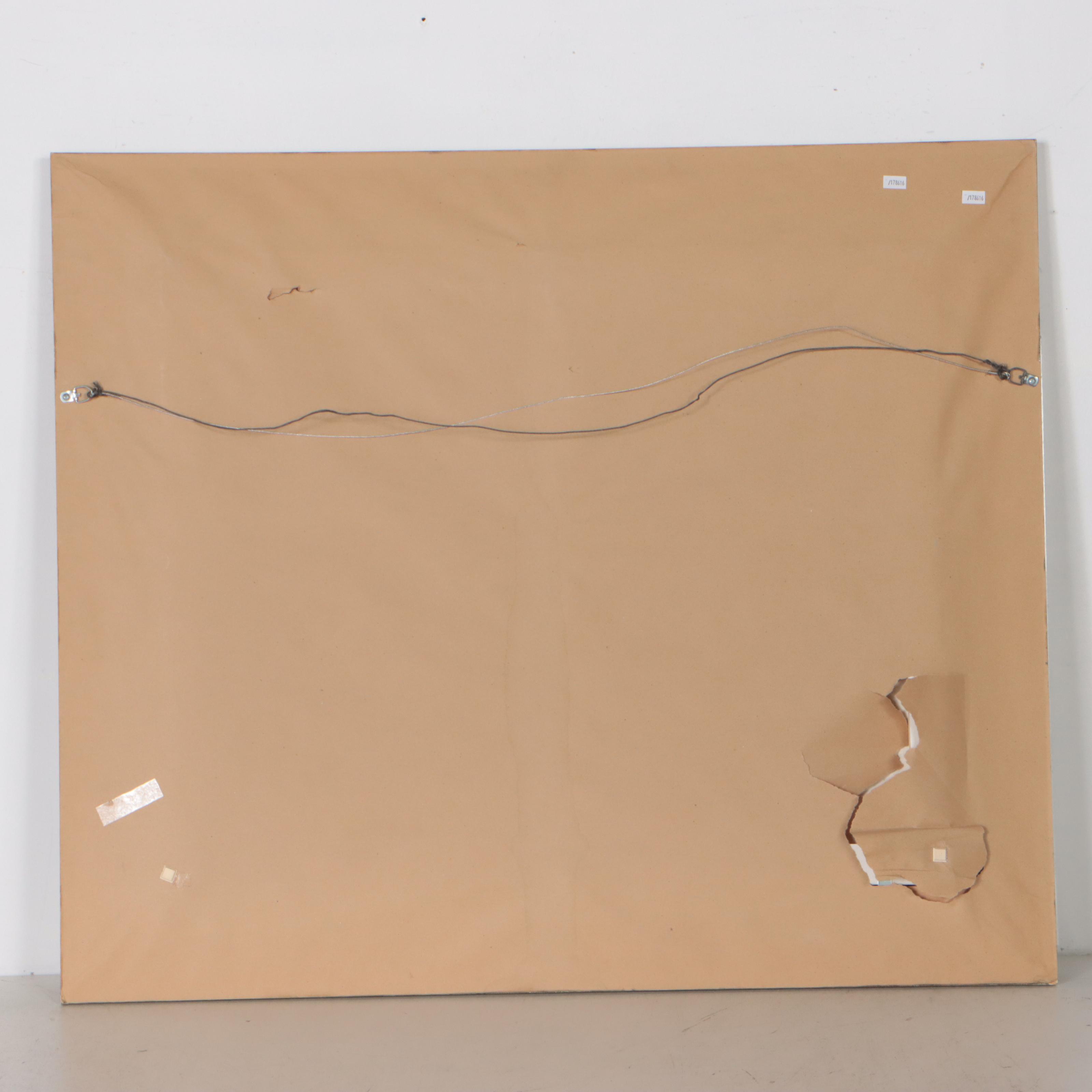 Michel Delacroix Serigraph "Noël à Montmartre"